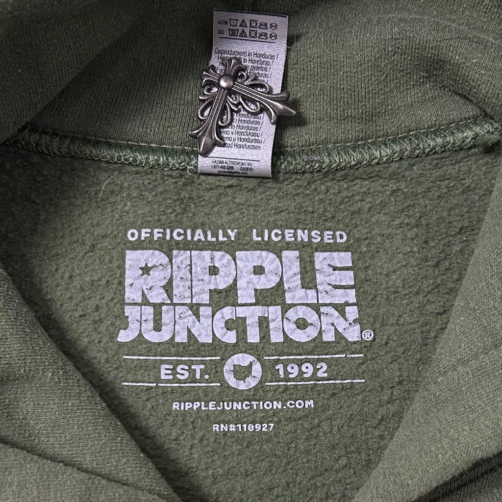The Goonies Ripple Junction Hoodie Army Green Size Medium
