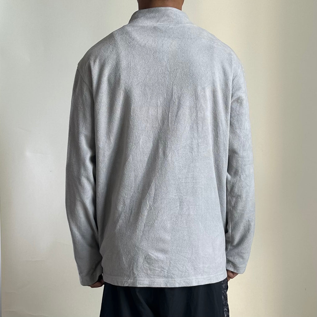 The North Face Quarter-zip Fleece Pullover in Two-toned (Size XL)