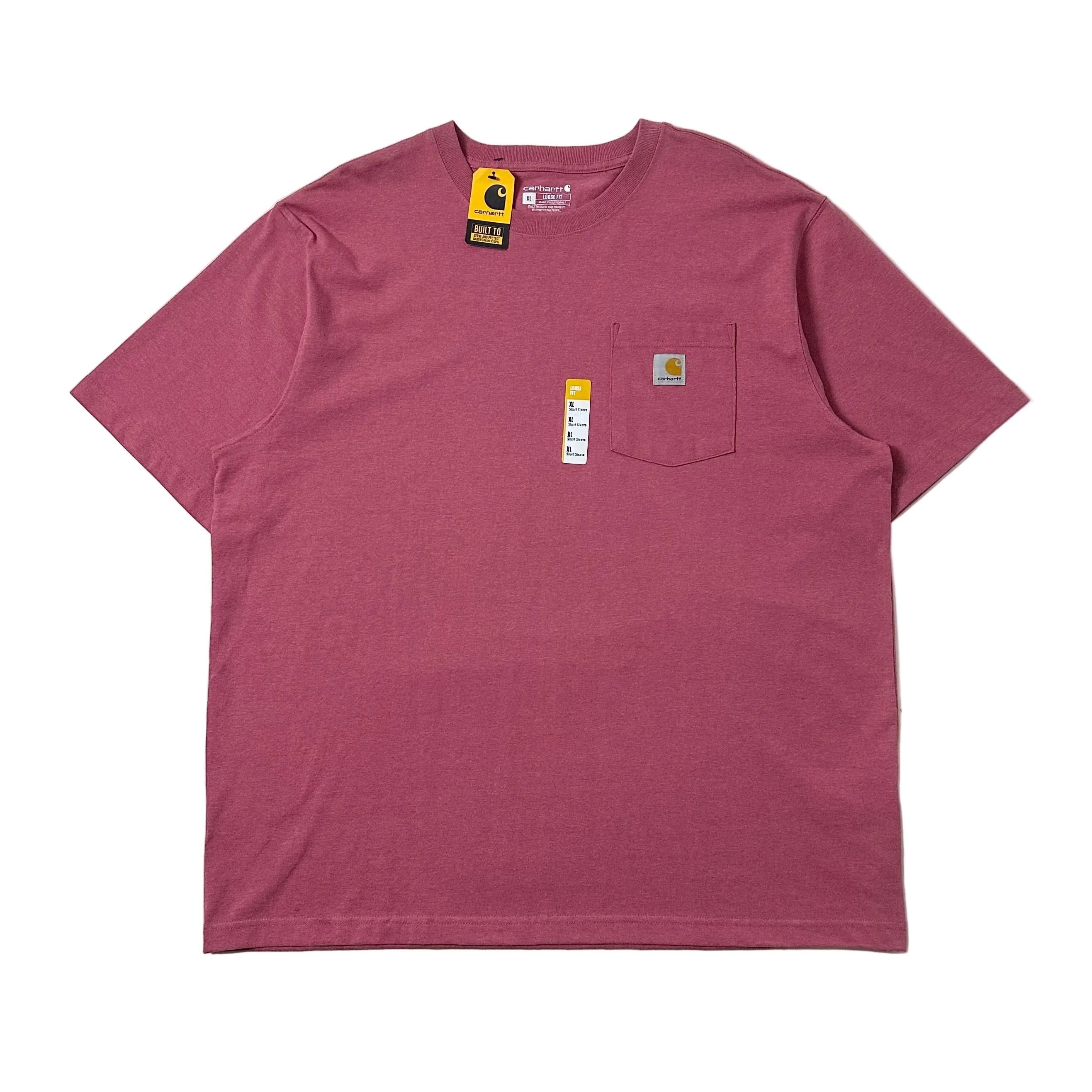 BRAND-NEW Carhartt K87 Pocket T-shirt in Salmon Pink (Size XL)