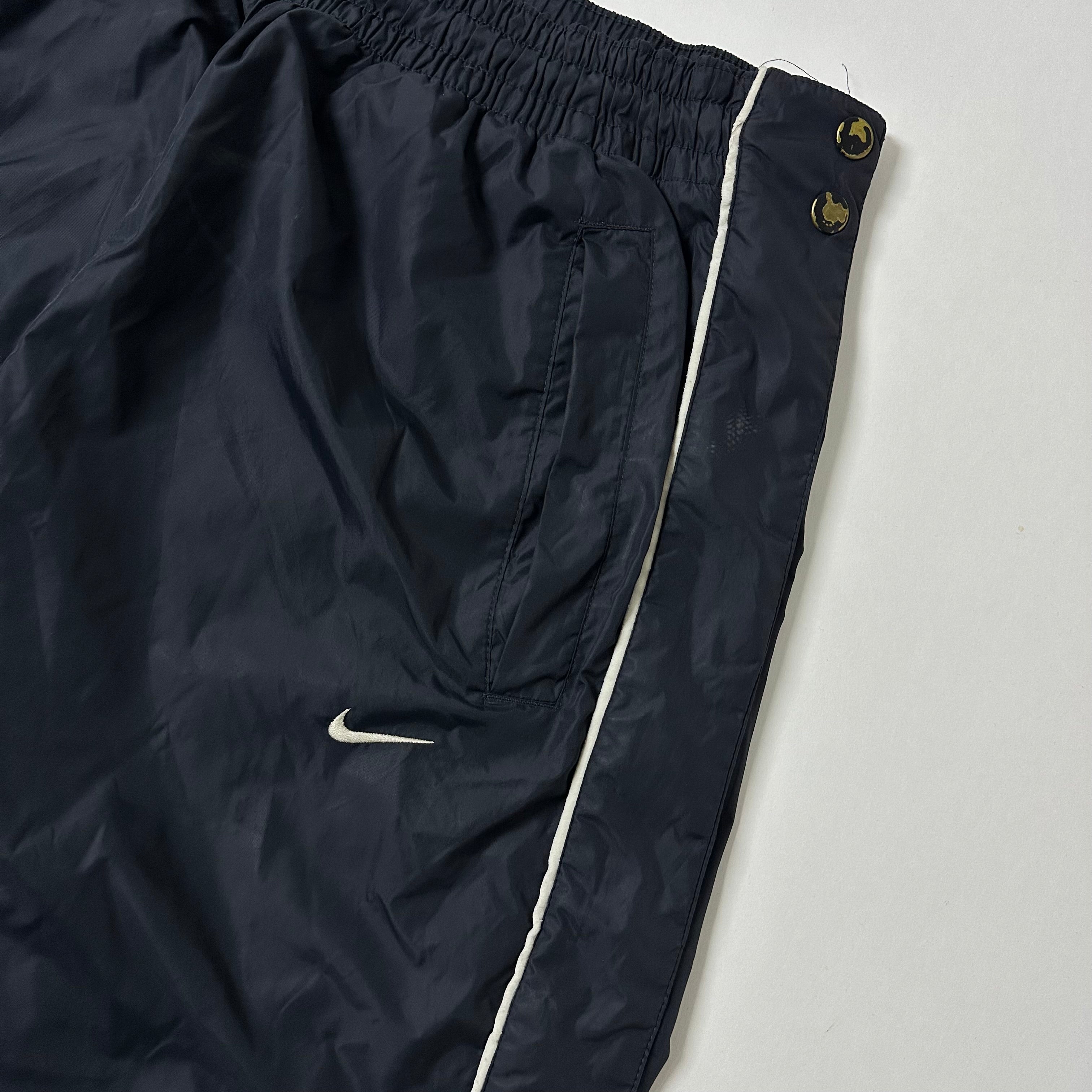 Vintage Y2K Nike Track Pants in Black (Size 32-38)