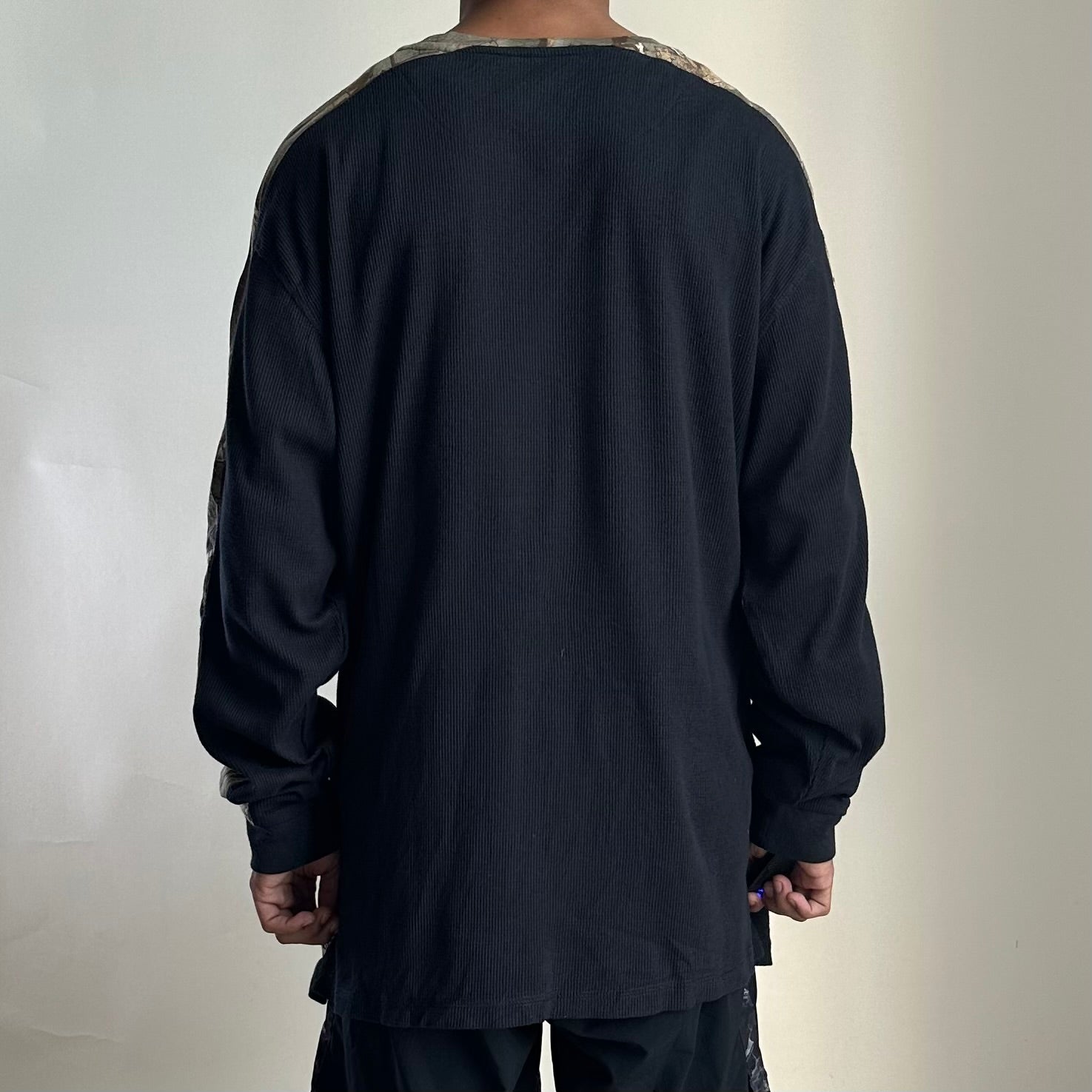Realtree Thermal Waffle Long-sleeve in Black (Size XL)