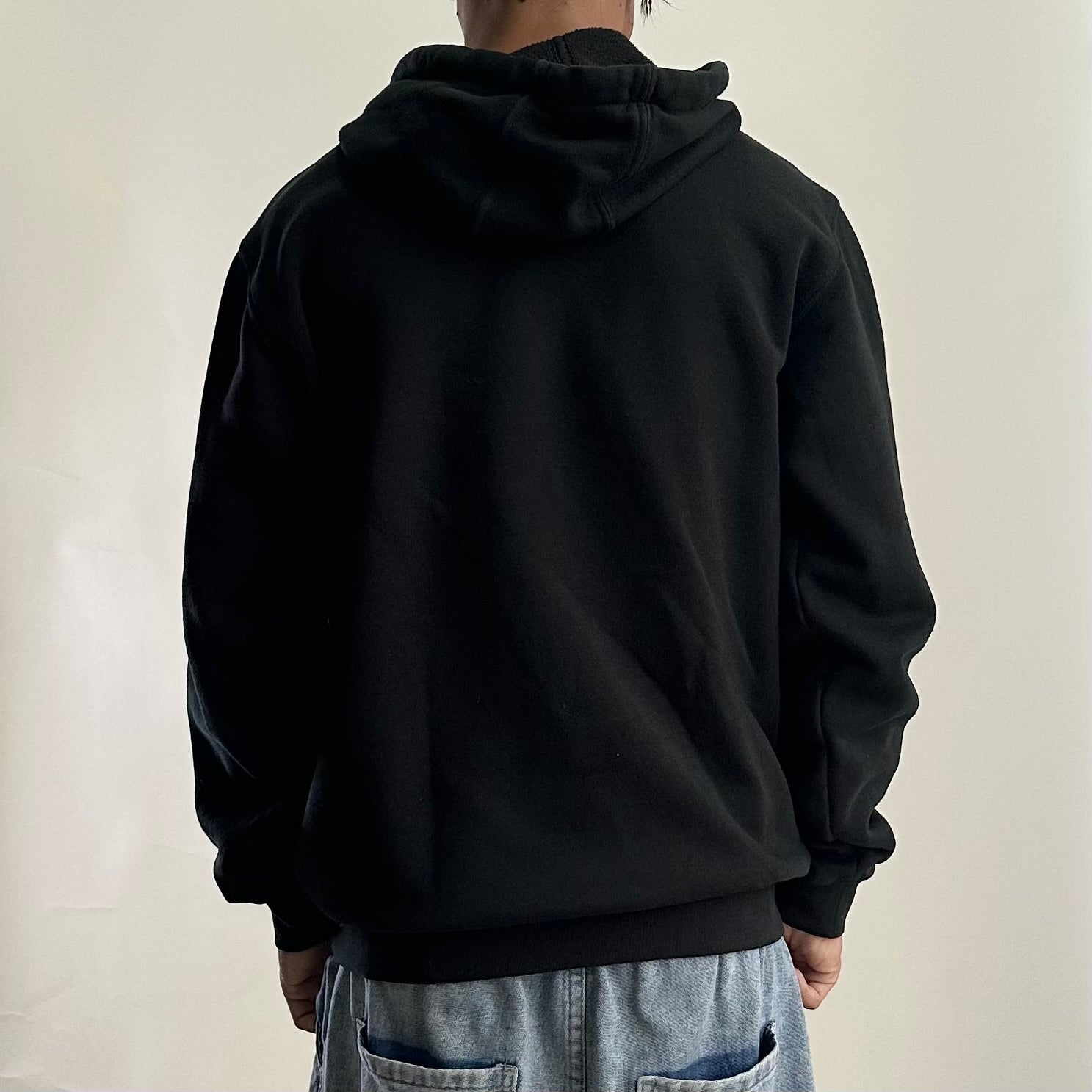 Carhartt Script Hoodie Jacket in Black (Size Small)