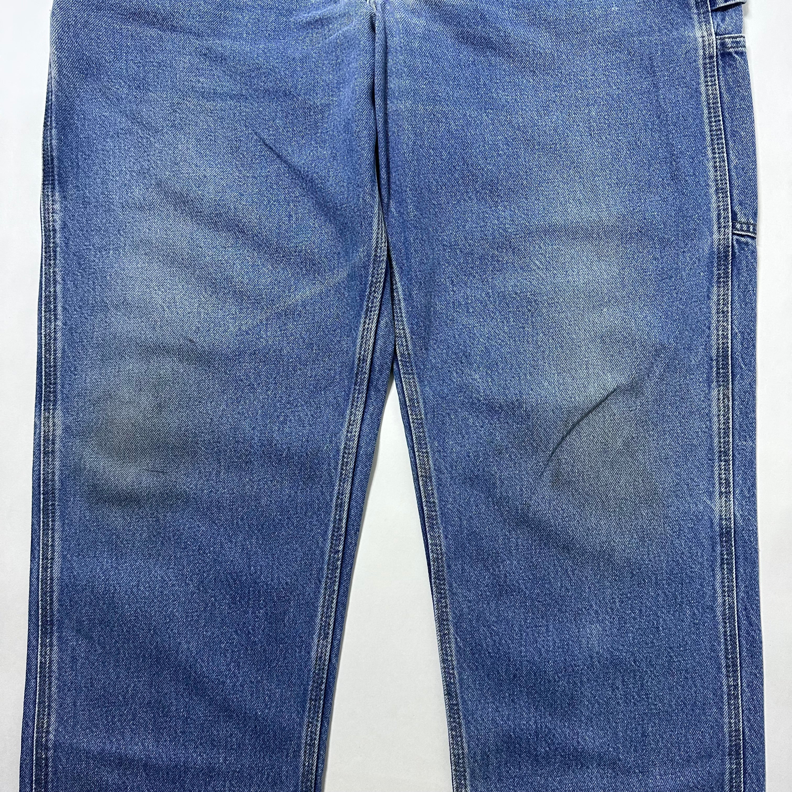 Carhartt Relaxed Fit Denim Carpenter Pants Size 38