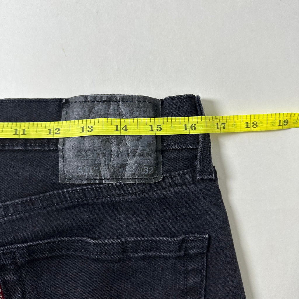 Levi’s 511 Slim Fit Jeans in Black (Size 33)