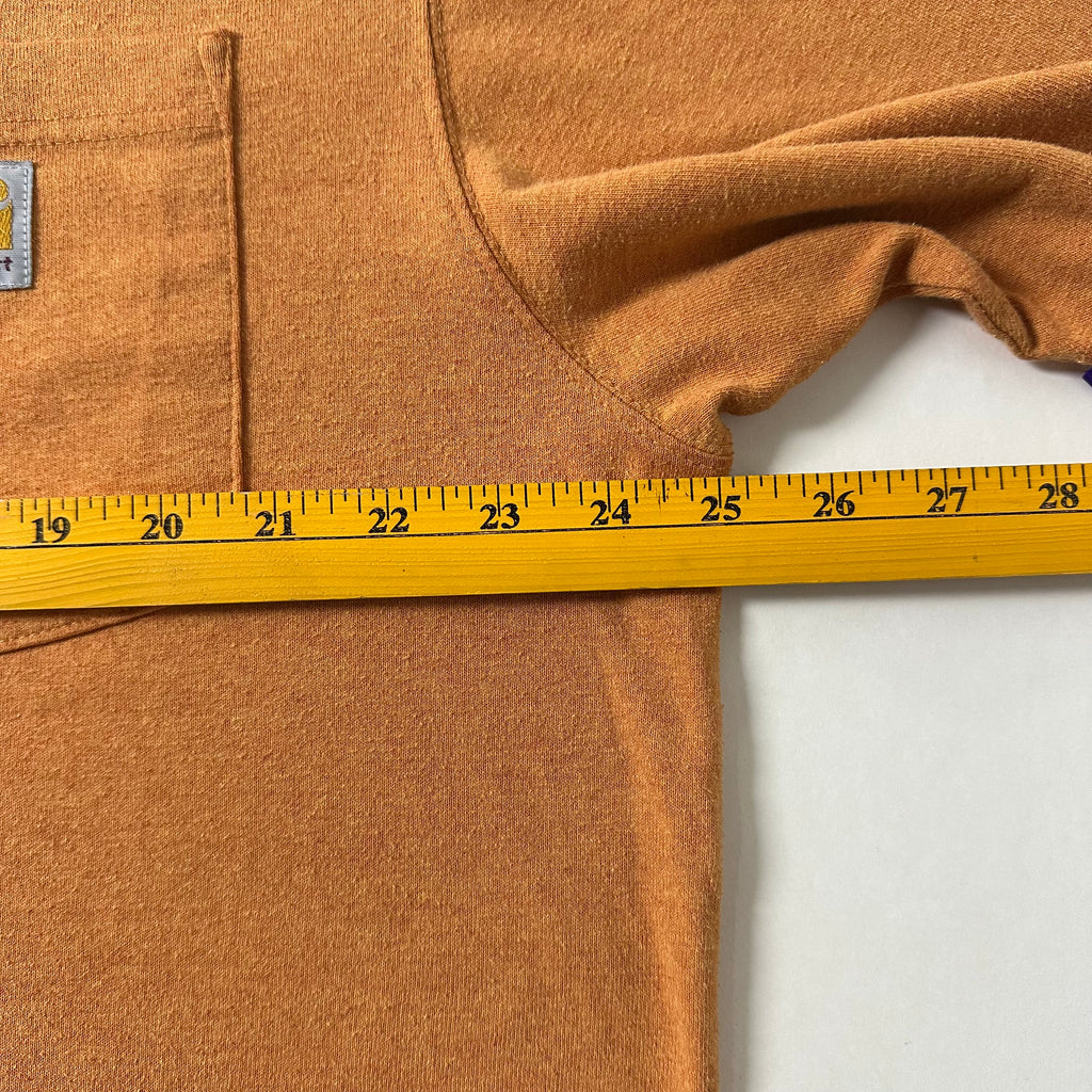 Carhartt K87 Original Fit Pocket T-Shirt in Heather Orange (Size Large)
