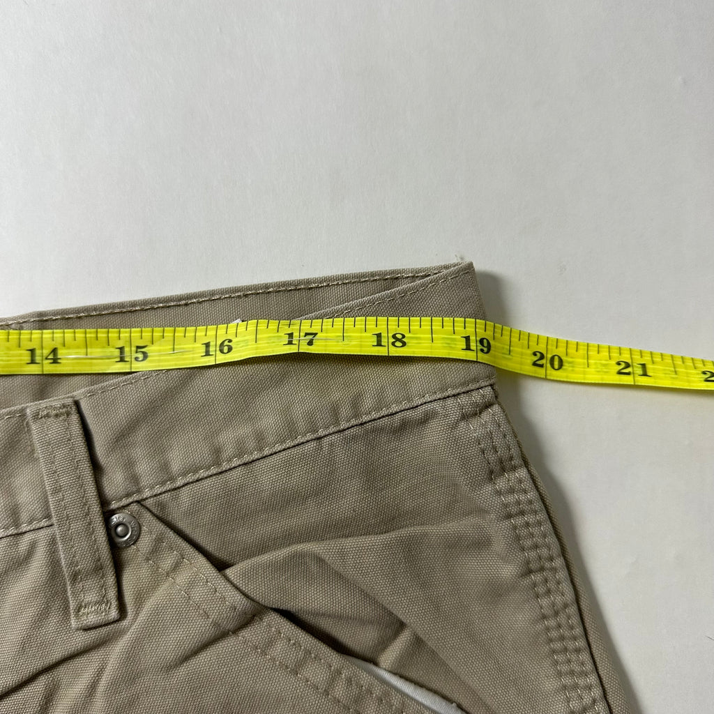 Wrangler Relaxed Fit Carpenter Pants in Golden Khaki (Size 38)