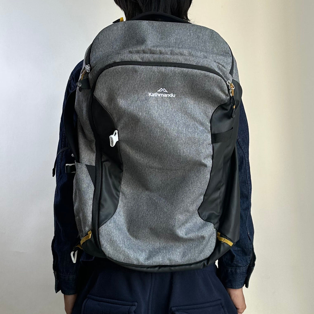 Kathmandu Litehaul 38L Carry-On Cabin Sized Travel Pack Shoulder Bag Backpack Med Grey 38LTR