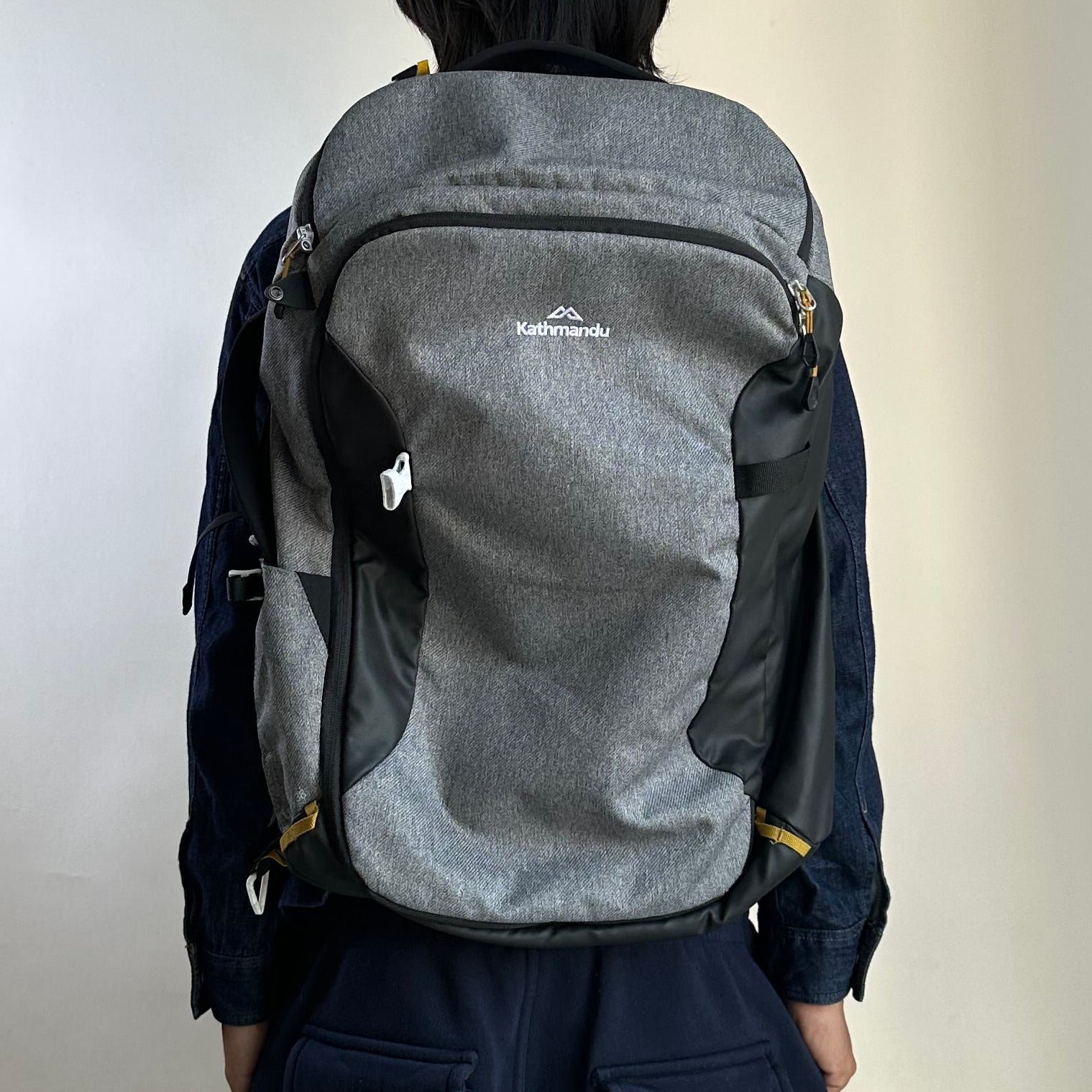 Kathmandu Litehaul 38L Carry-On Cabin Sized Travel Pack Shoulder Bag Backpack Med Grey 38LTR