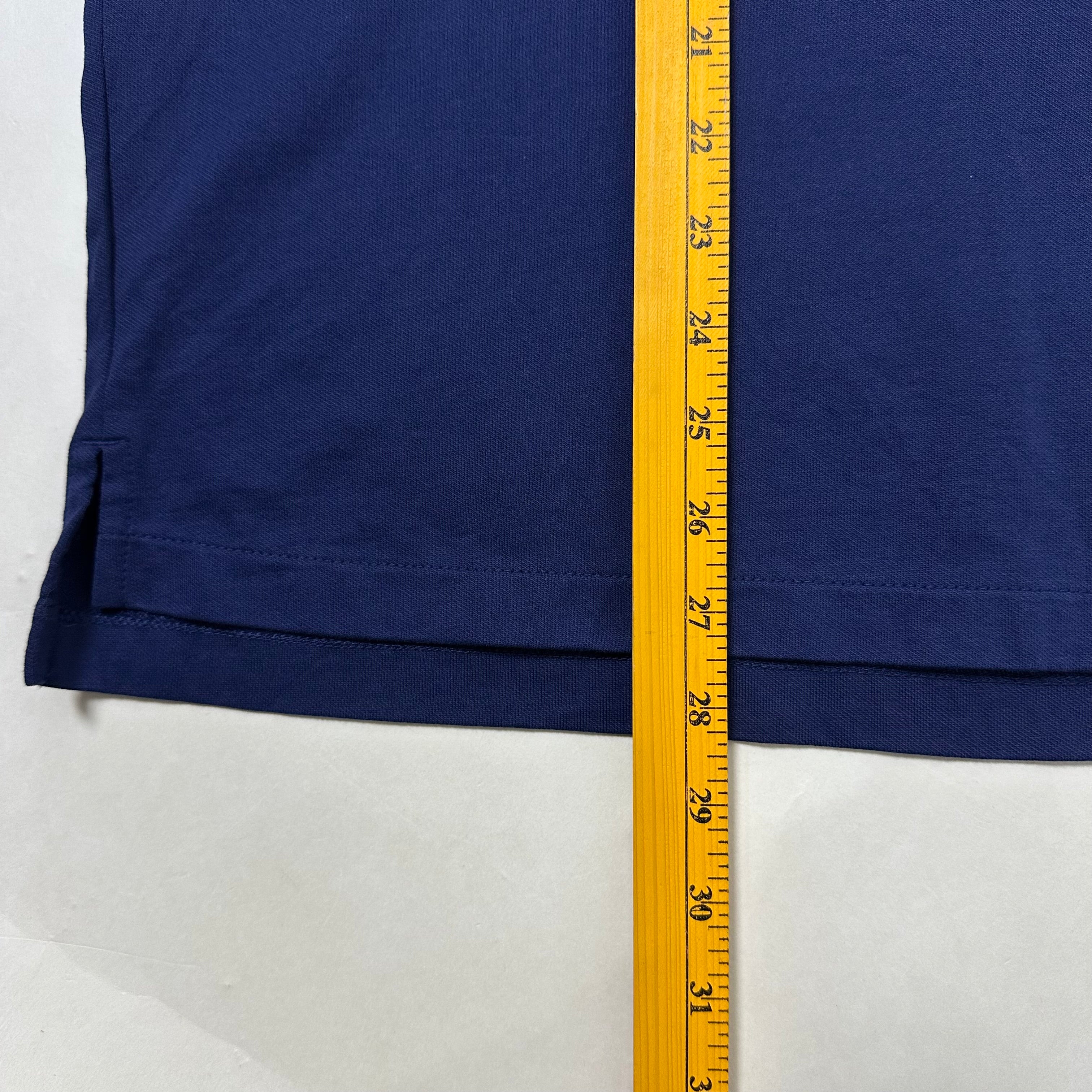 Uniqlo Short Sleeve Polo in Navy (Size Medium)
