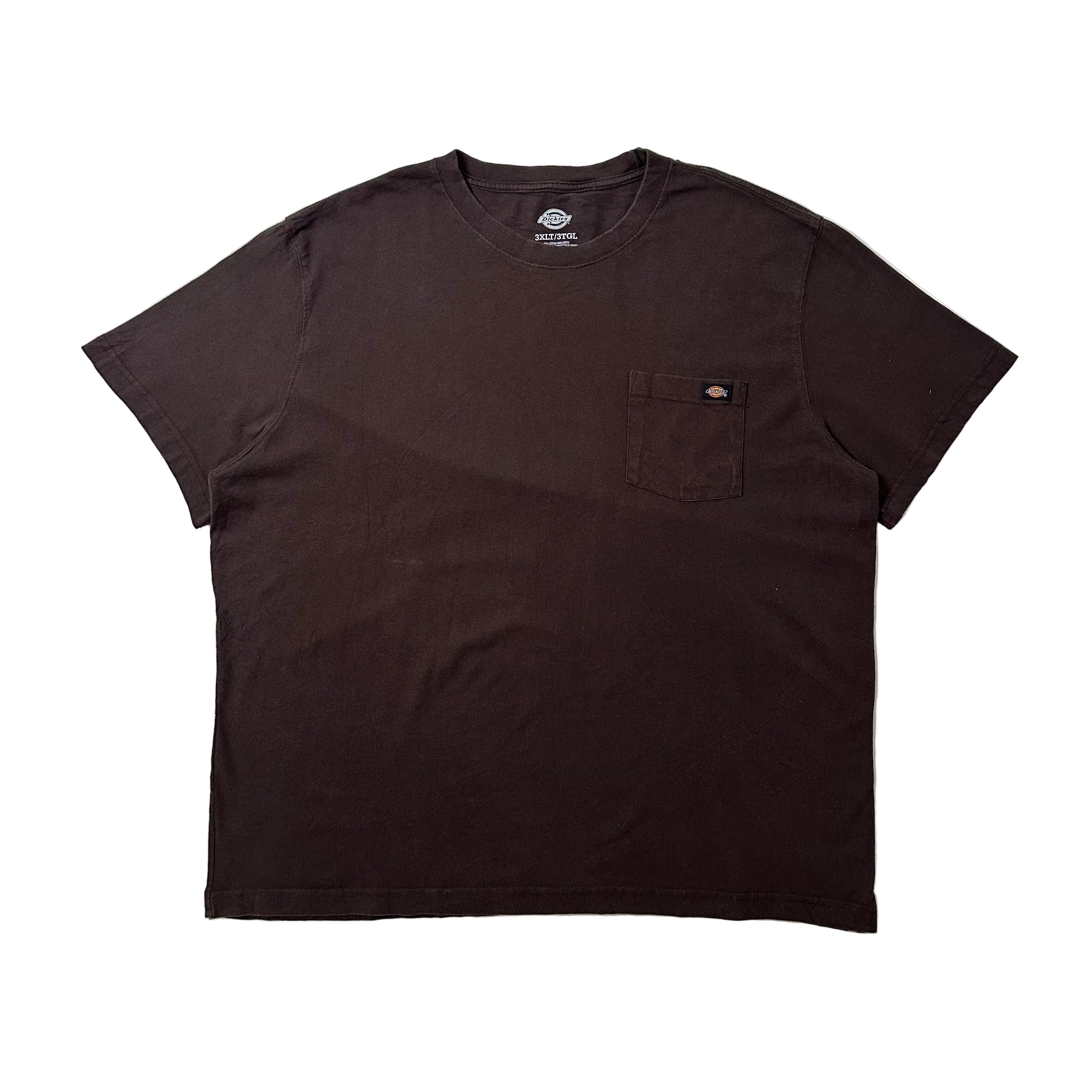 Dickies Pocket T-shirt in Choco Brown (Size 3XL)