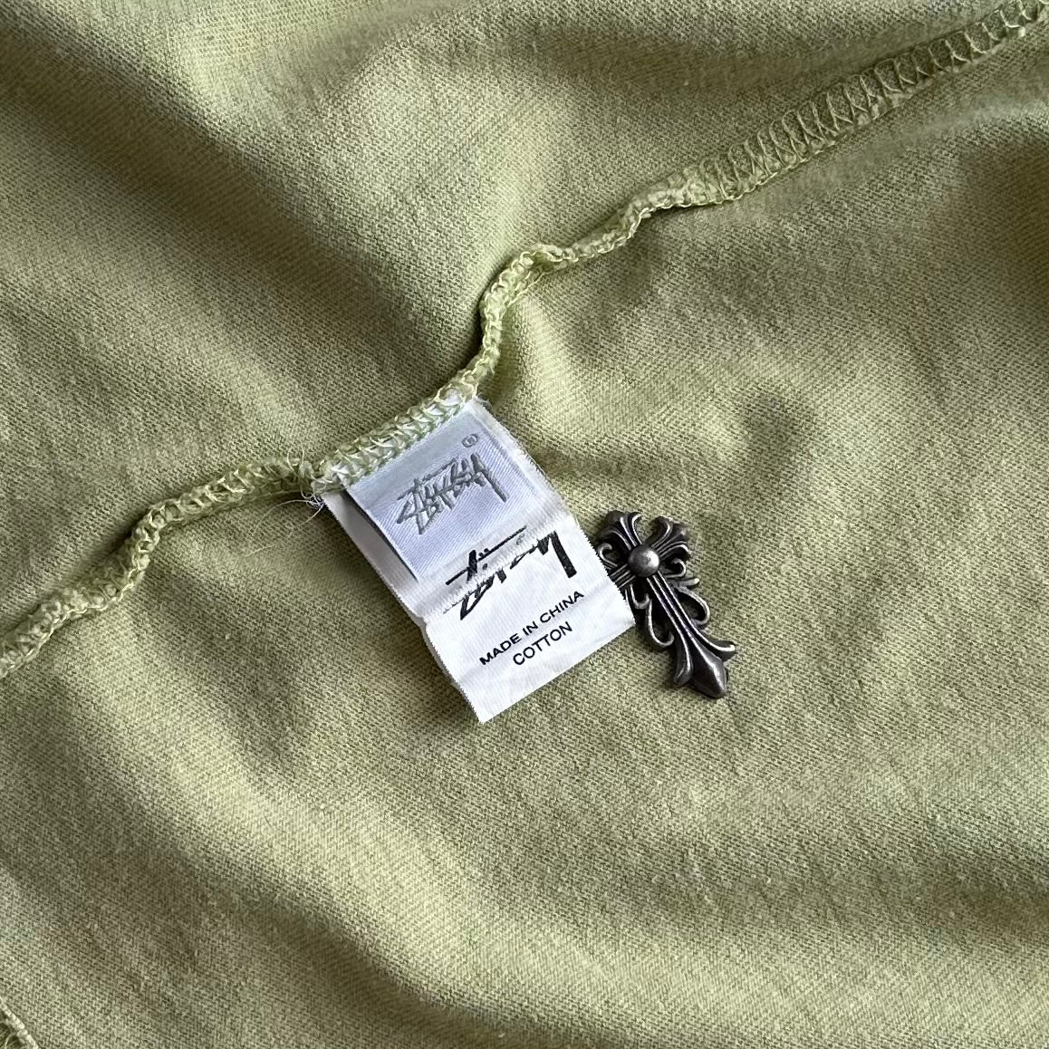 Stussy Regal Crown T-shirt Pale Green XL