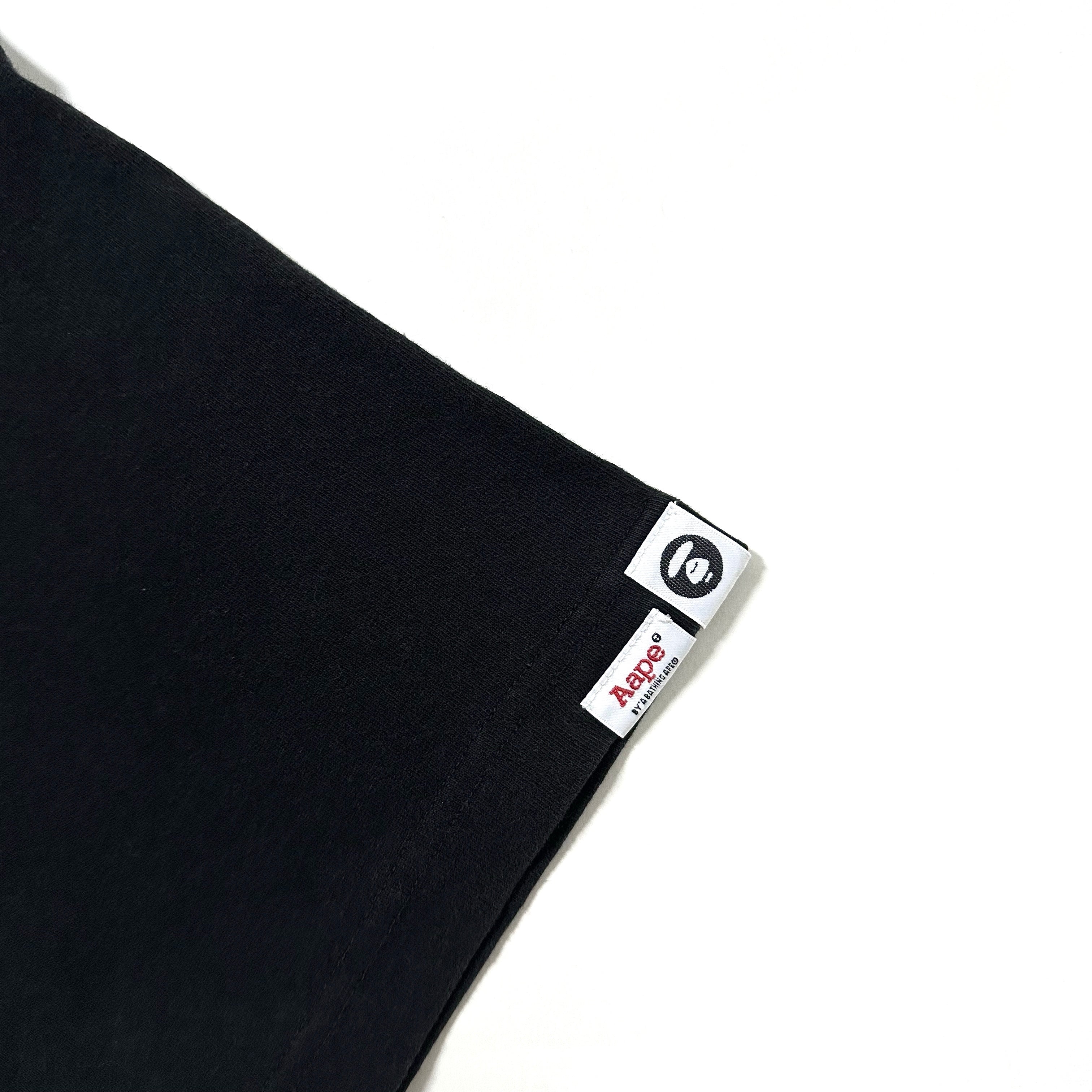 AAPE by A Bathing Ape Big Logo T-shirt in Black Size Small (Fits Medium)