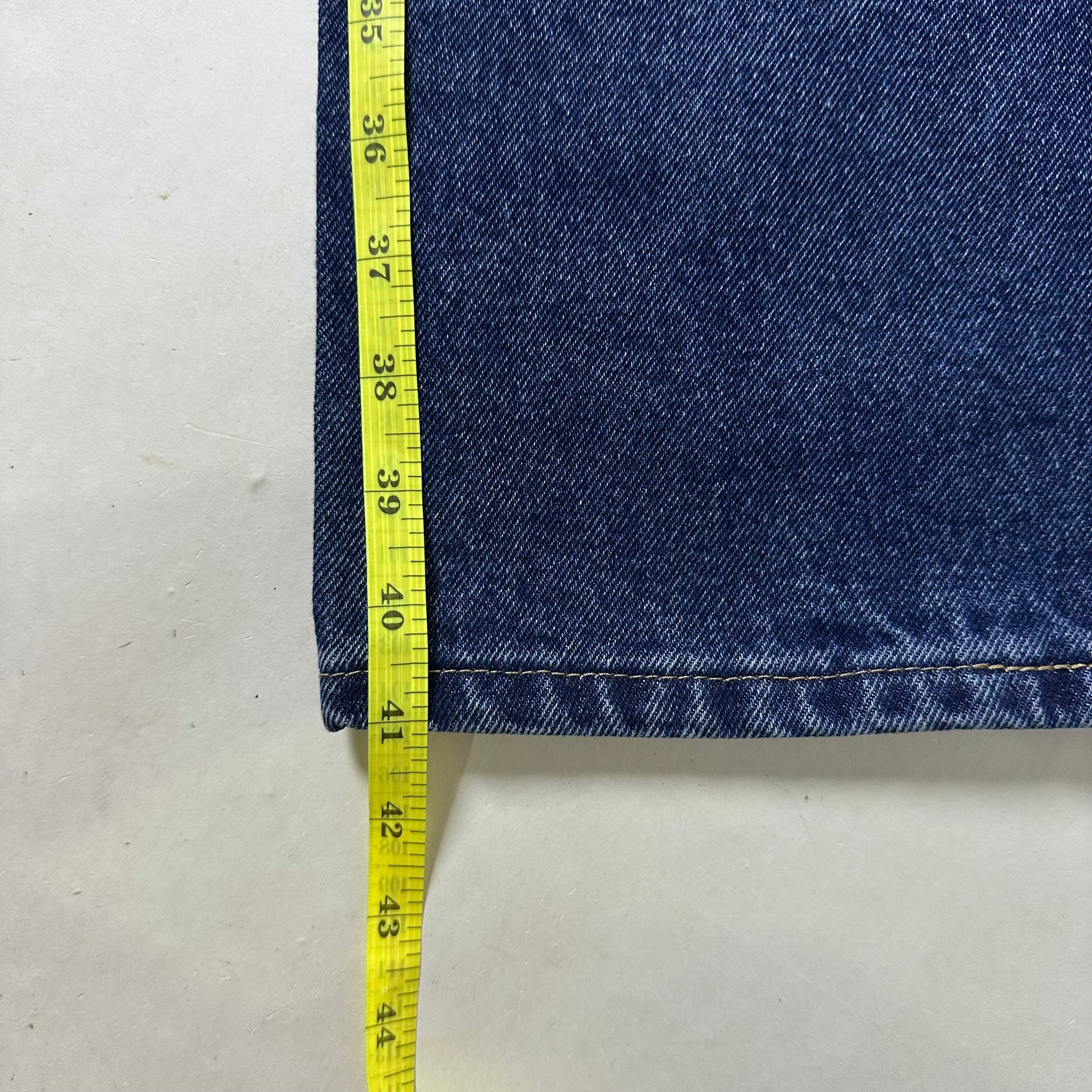 Wrangler Five Star Premium Denim Relaxed Fit Jeans in Dark Stone (Size 34)