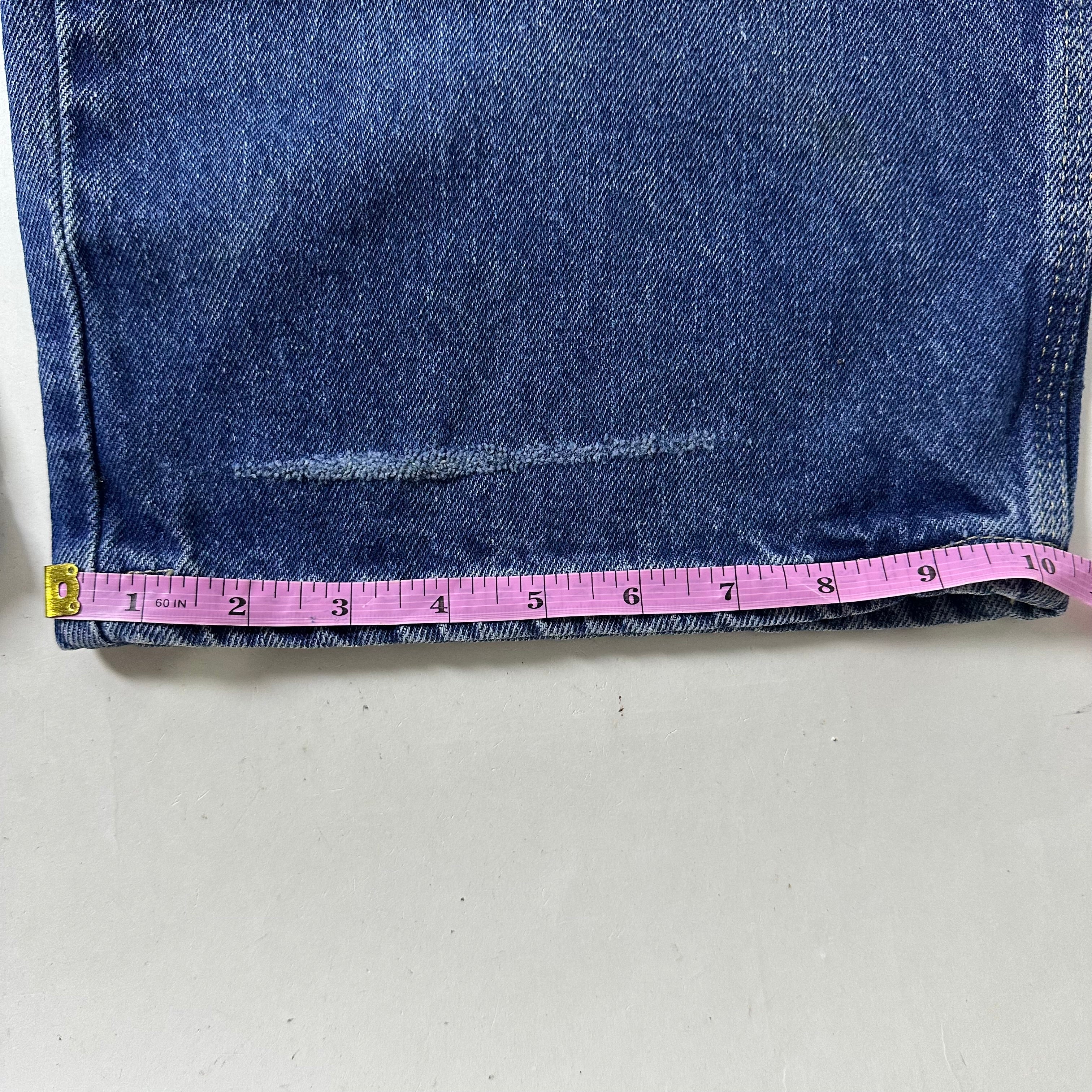 DICKIES Carpenter Pants Denim with sign of usage and stains (Size 50)