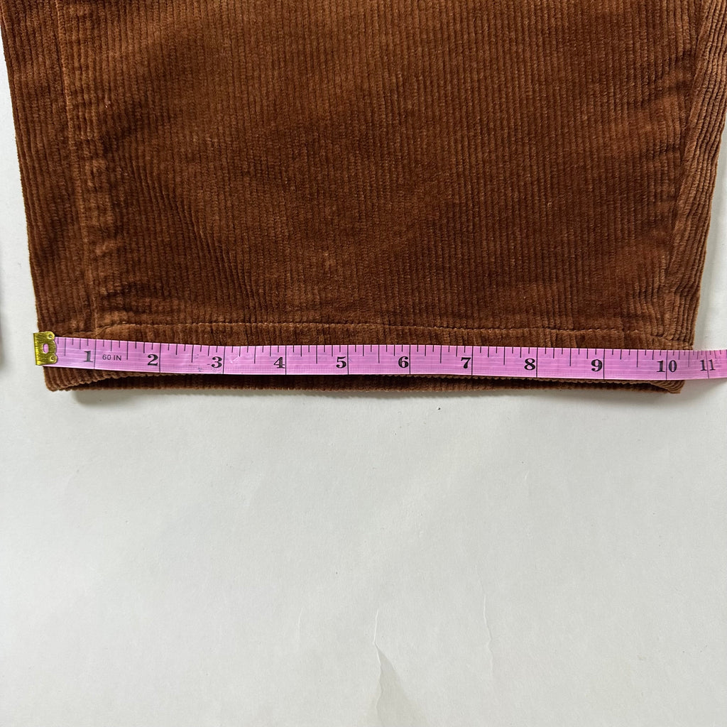 BRAND-NEW Urbanic London Lush Corduroy Carpenter Baggy Pants in Reddish Brown (Size 32-36)