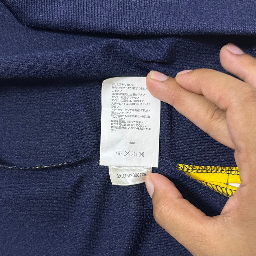 XLARGE Longsleeve Jersey in Navy and Yellow color way (Size Large)