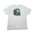 Carhartt WIP Scratch T-shirt in White Size Medium (Fits Large) - SOLD