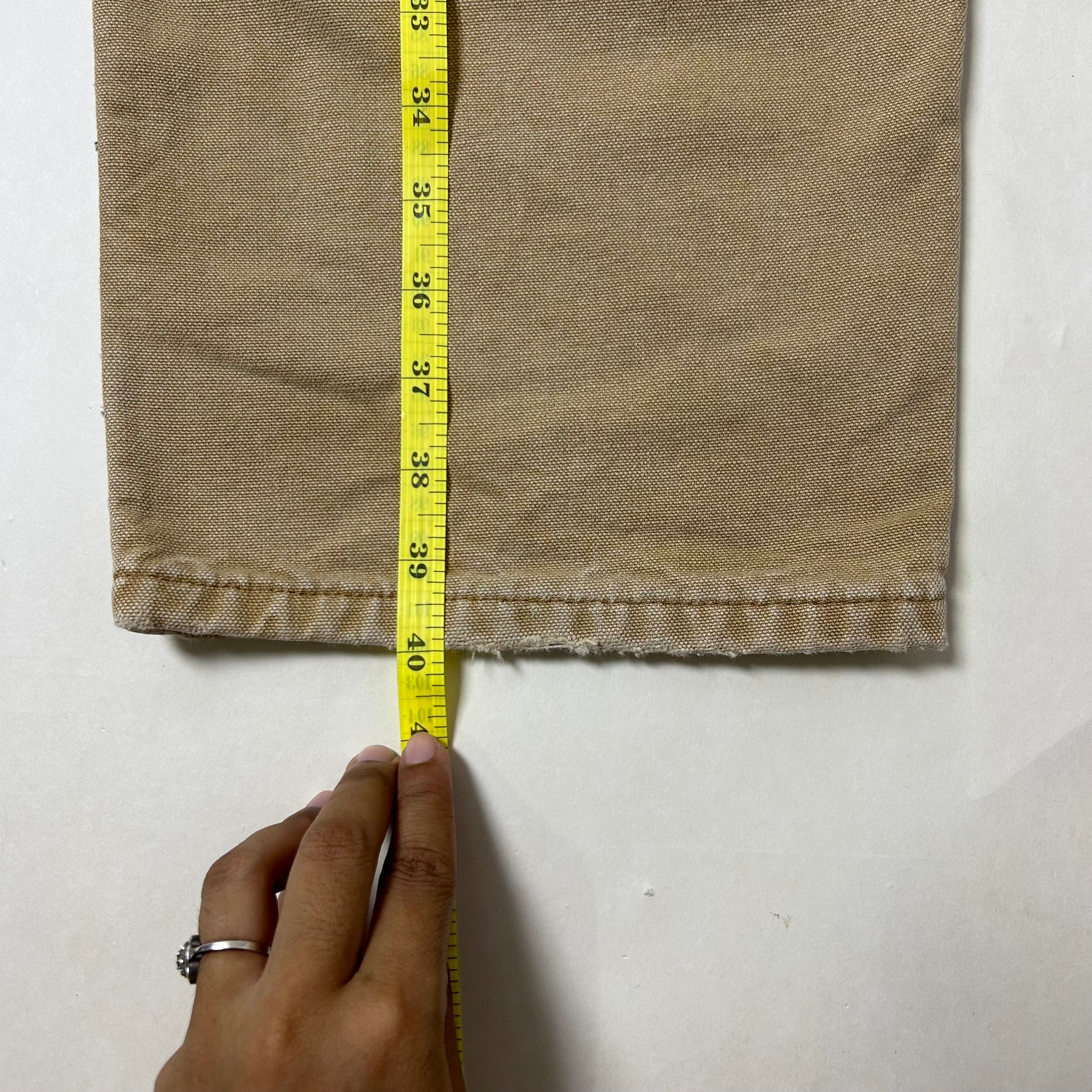 Carhartt Carpenter Pants Flannel-lined in Brown (Size 31)