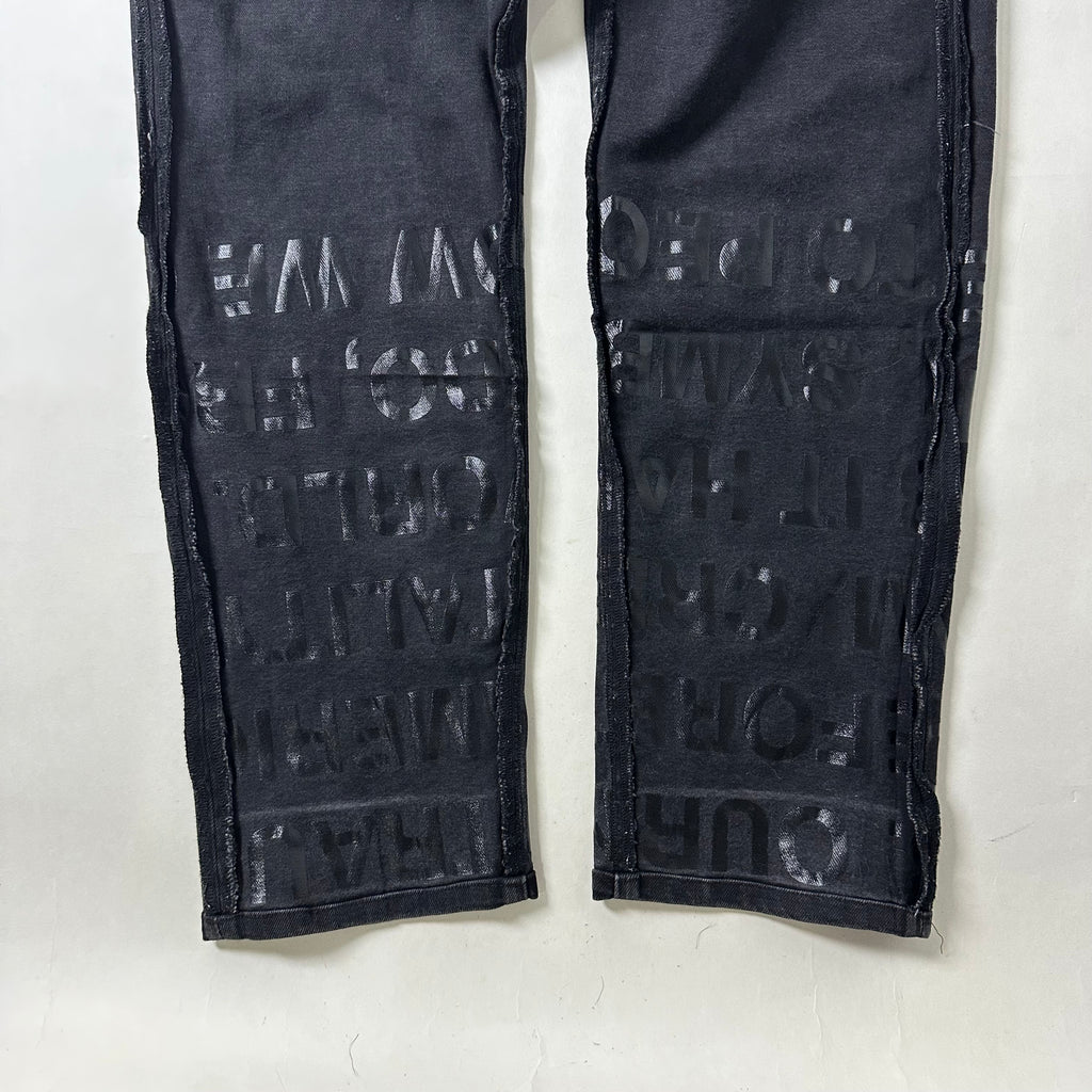 Levi’s 502 Regular Taper Jeans in Black Wash (Size 34)