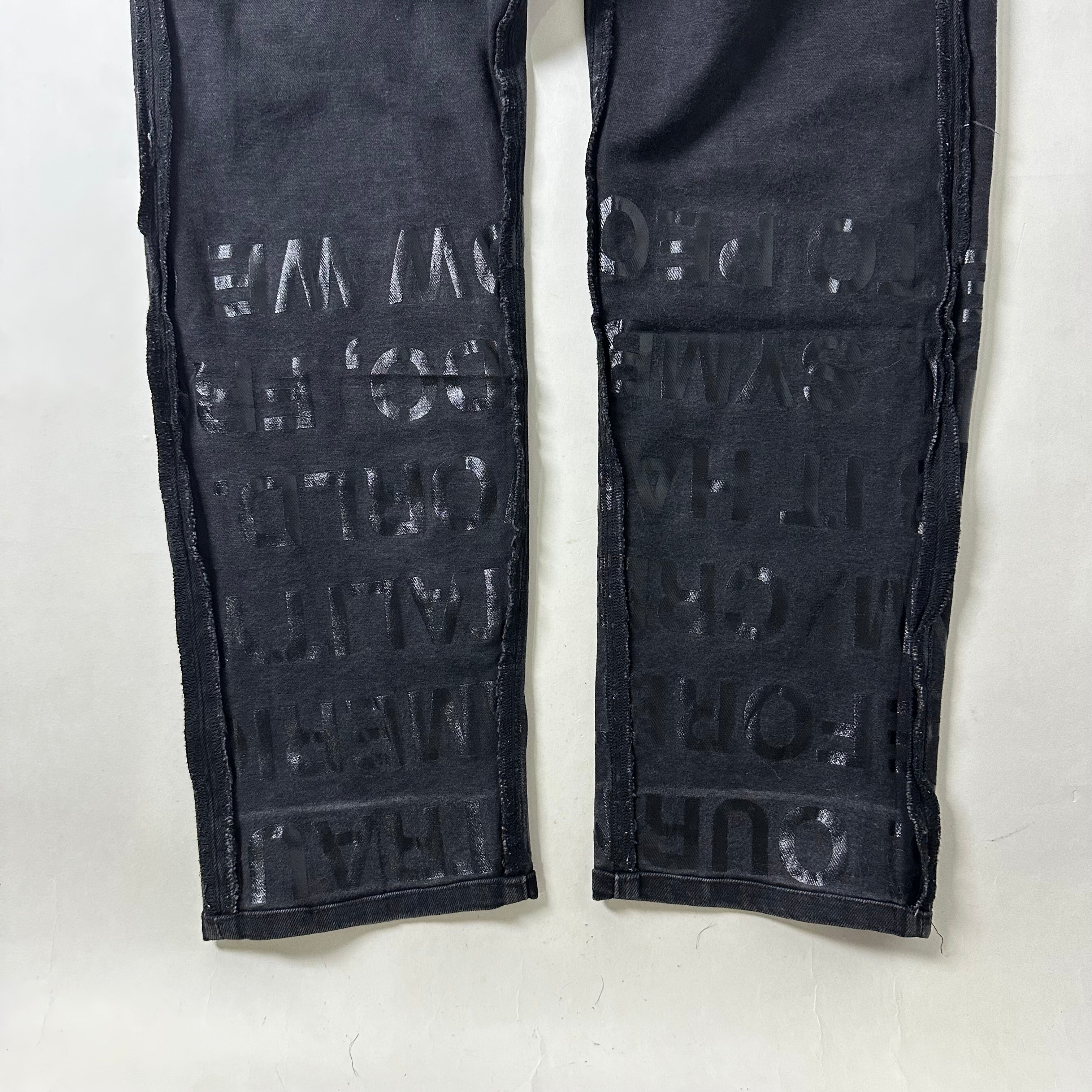 Levi’s 502 Regular Taper Jeans in Black Wash (Size 34)
