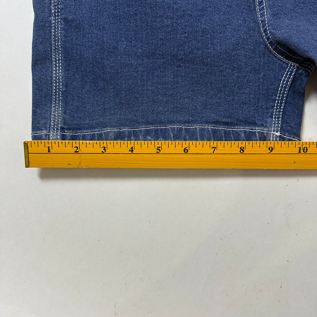 Carhartt Kids Denim Short Bib Overalls (Size 12) New with tags