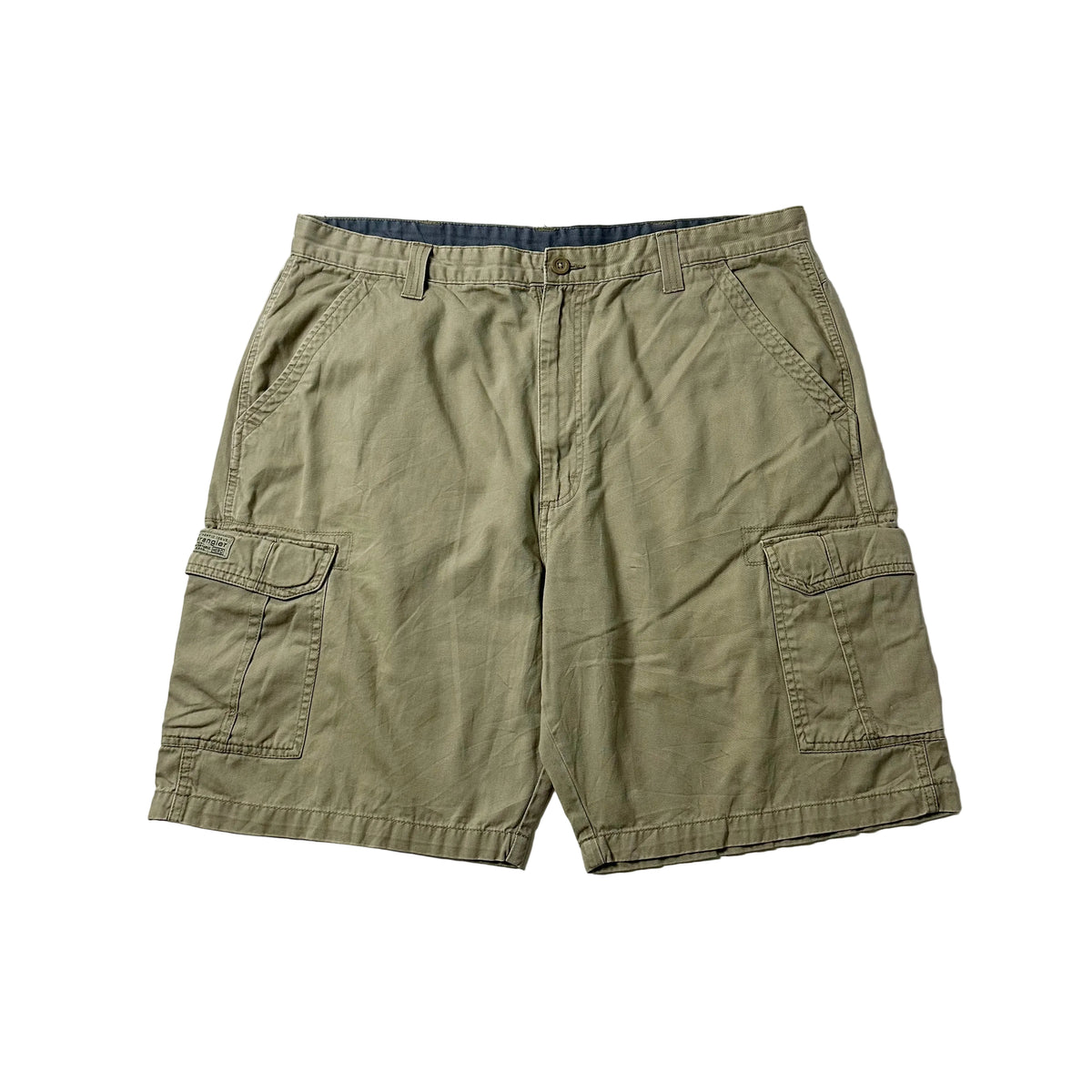 Wrangler Cargo Shorts In Khaki (Size 38) — SOLD