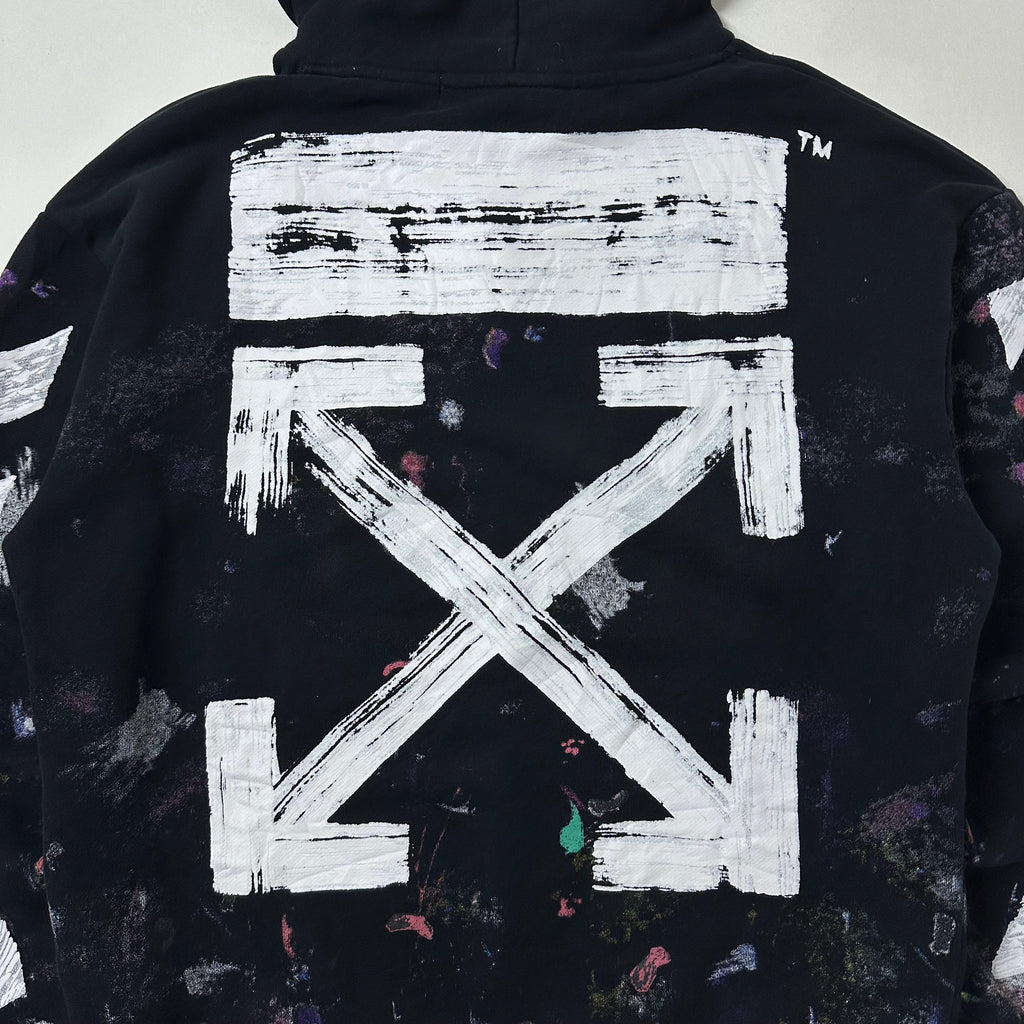 Off-White “Galaxy Brushed” Hoodie Jacket in Black Size XS (Best Fit Medium) OFF only — SOLD