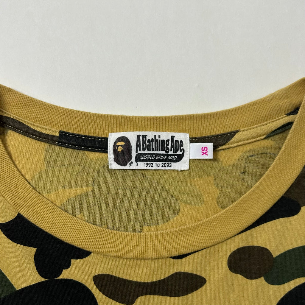 A Bathing Ape BAPE 1st Camo College T-shirt for Women (Size XS)