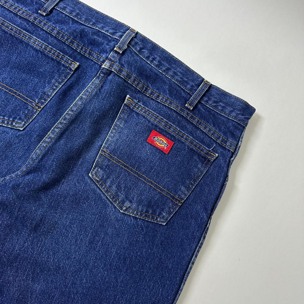 DICKIES Relaxed Fit Dark Wash Denim Pants (Size 36)
