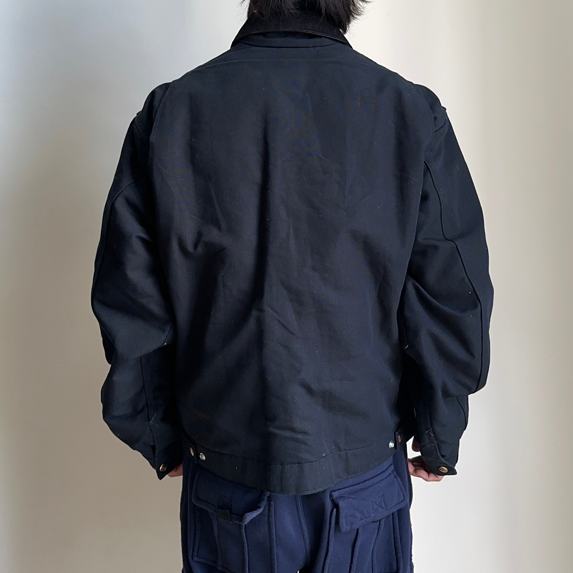 Carhartt J001 BLK Detroit Jacket Black Large