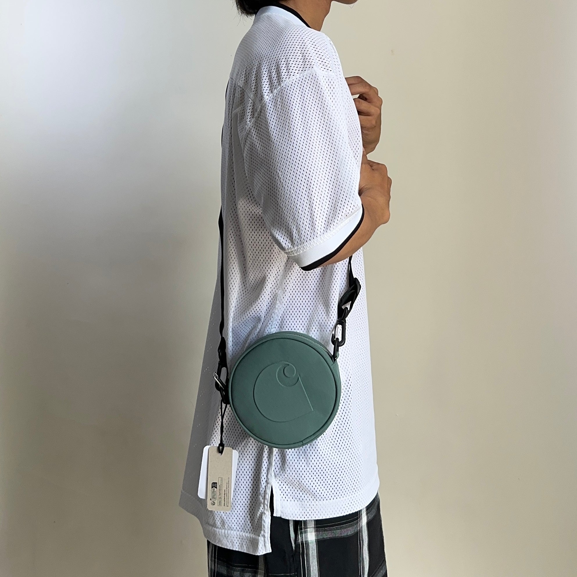 Brand New Carhartt Clarton Sling Crossbody Bag One Size Silver Pine