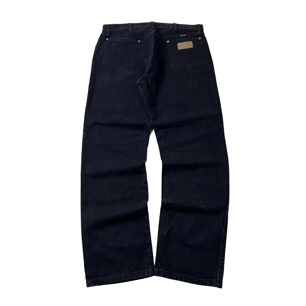 Wrangler Cowboy Cut Original Fit Jeans in Shadow Black (Size 35)