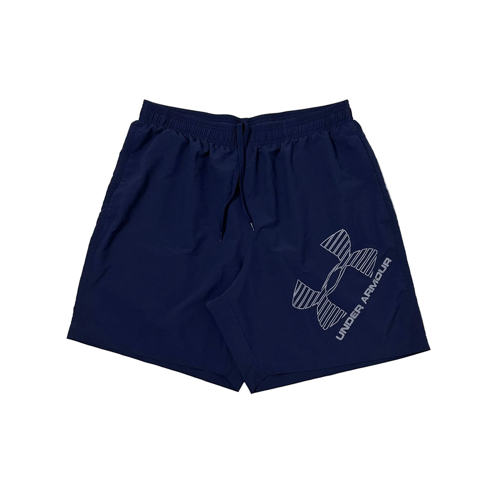 Under Armour Men's UA Tech Woven Graphic Shorts in Midnight Navy Size XL (32-40)