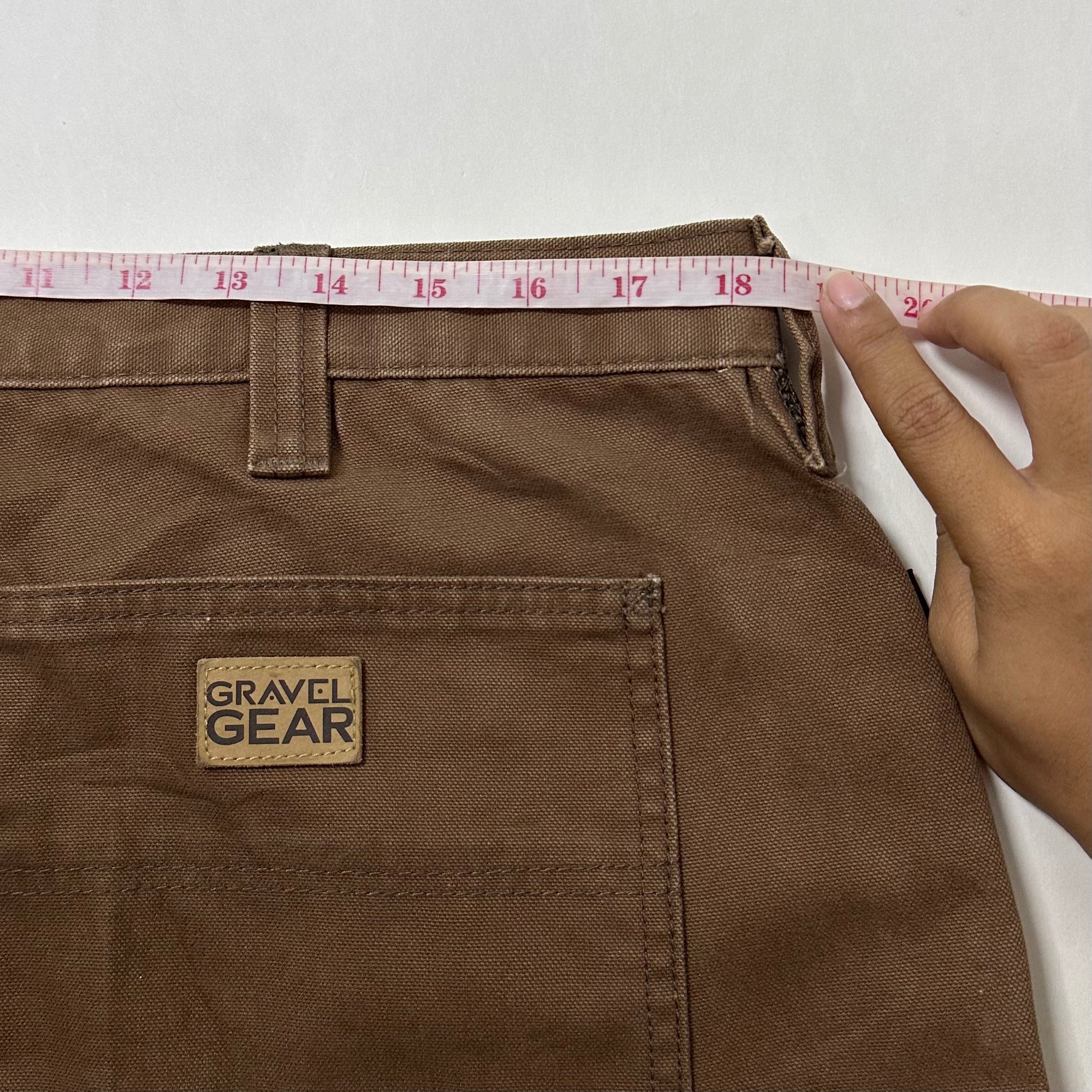 Gravel Gear Carpenter Shorts Brown Size 38