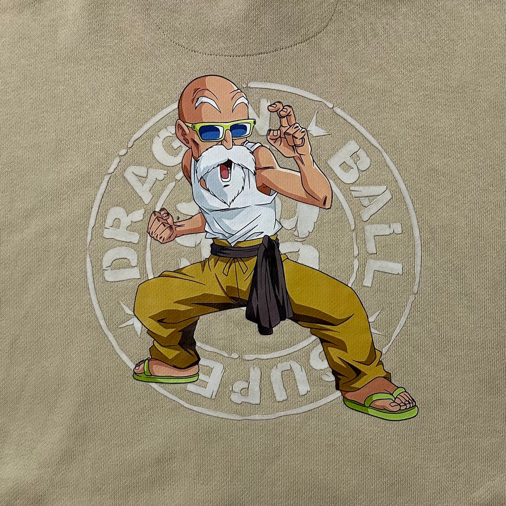 Anta x DragonBall “Master Buten” Hoodie Jacket in Beige Size 2XL (Best Fit XL)