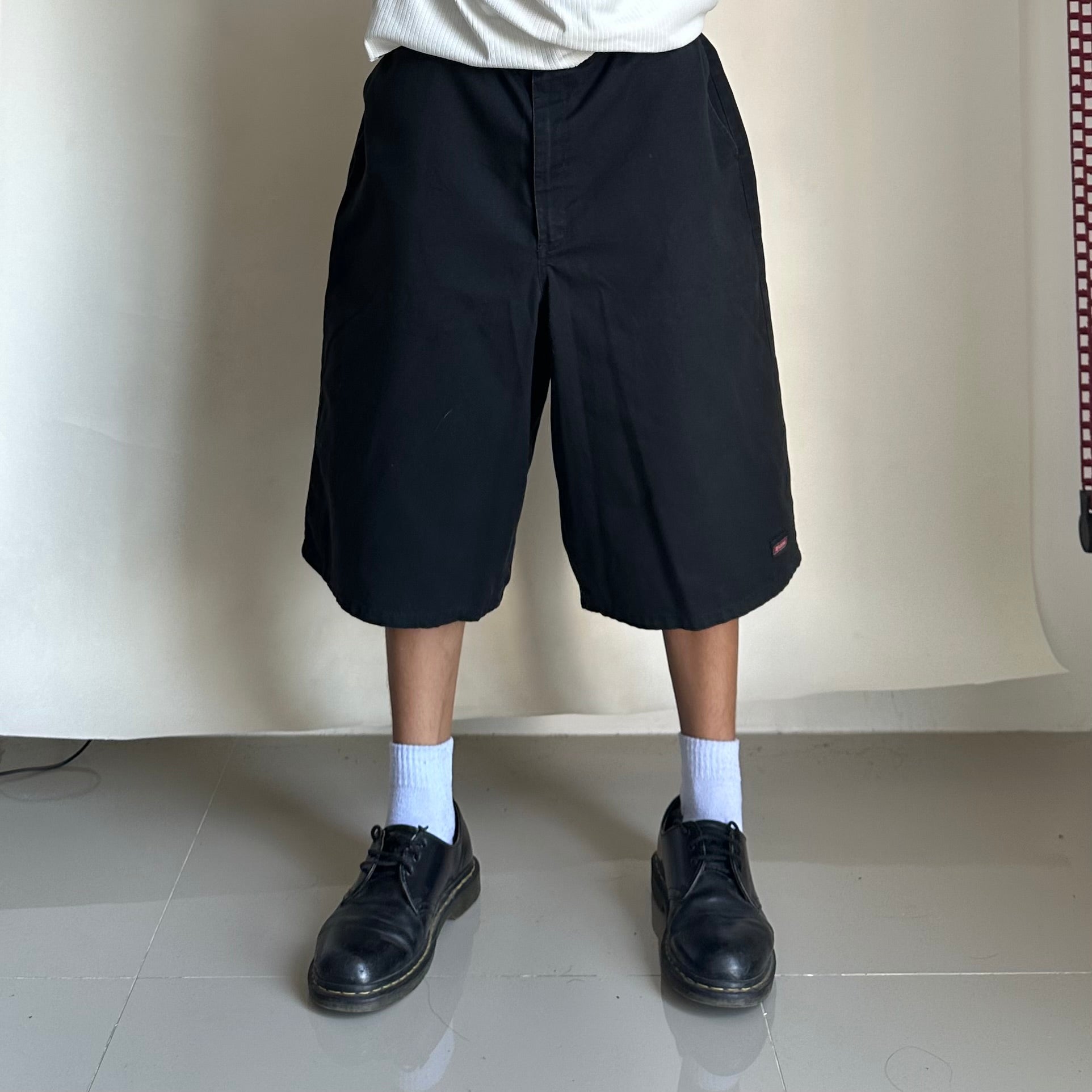 Dickies Double Patch Shorts Black Size 40