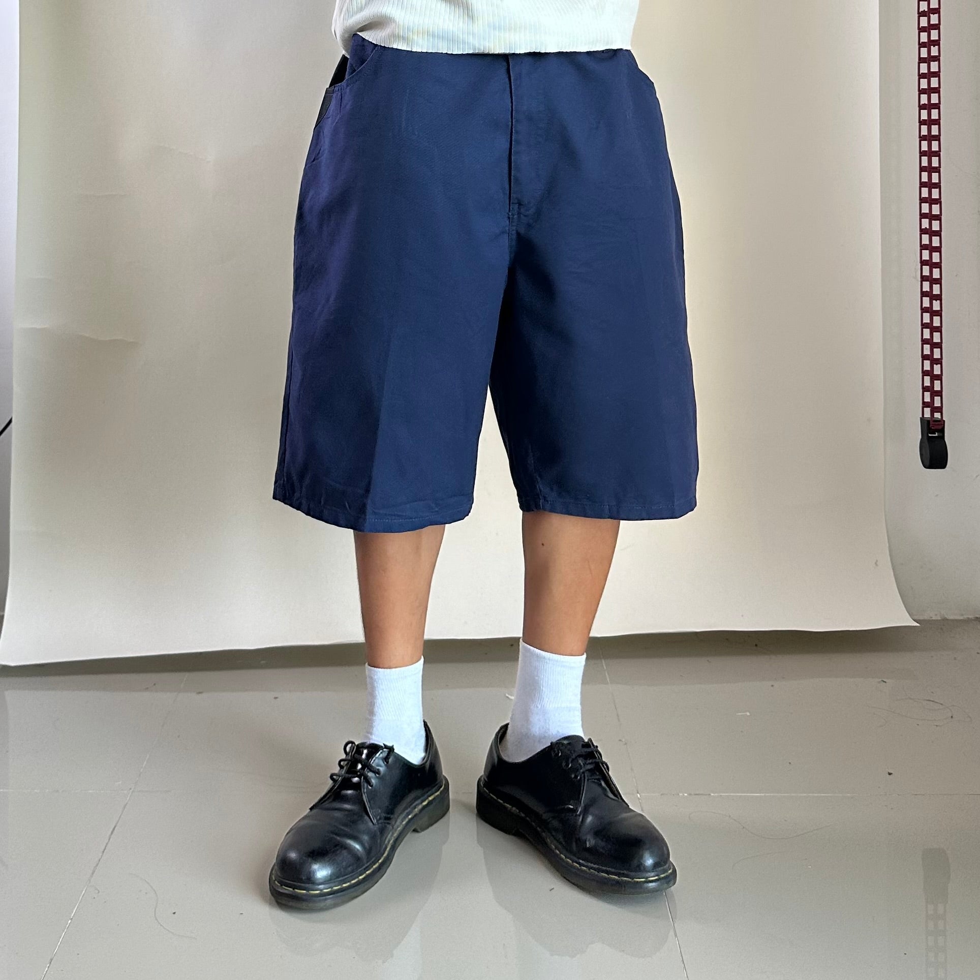 DICKIES Regular Fit Shorts in Navy Blue (Size 42)