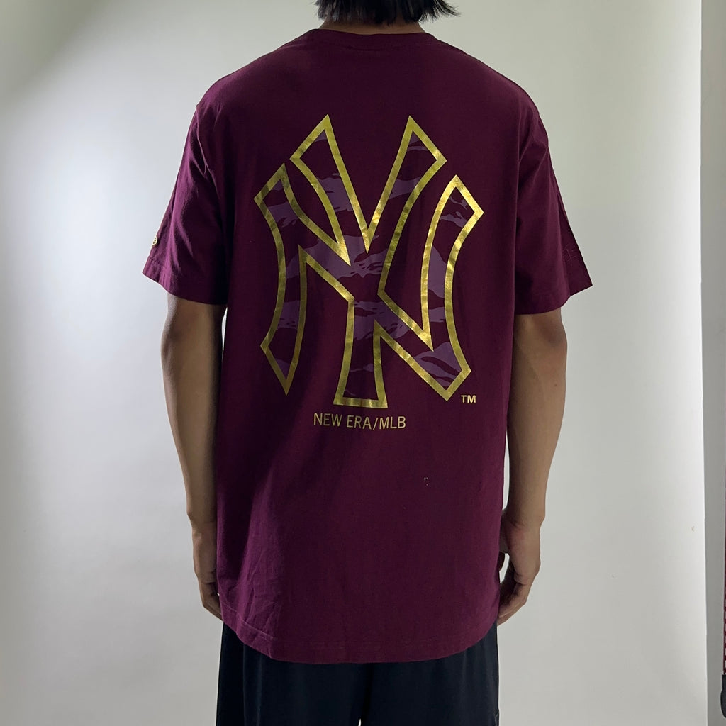 New Era MLB New York Yankees T-shirt Maroon Large