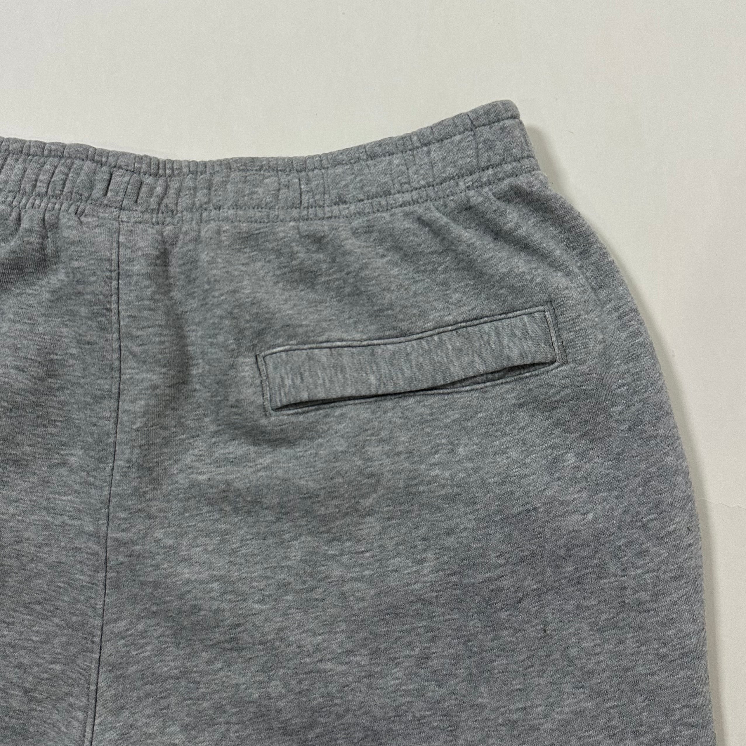 Nike Club Open-hem Fleece Sweatpants Embroidered Logo in Gray Heather (Size 28-34) - SOLD