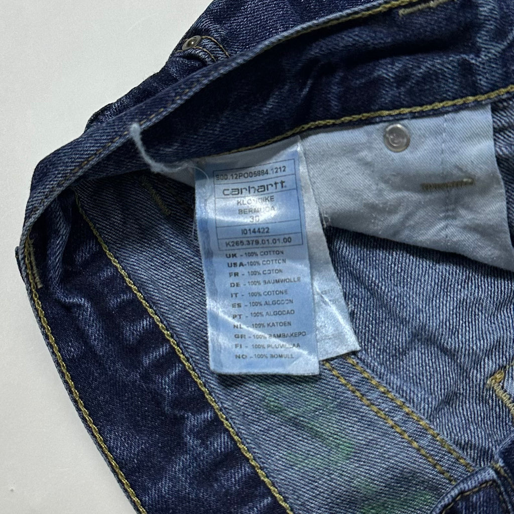 Carhartt WIP Klondike Denim Shorts (Size 30-32)