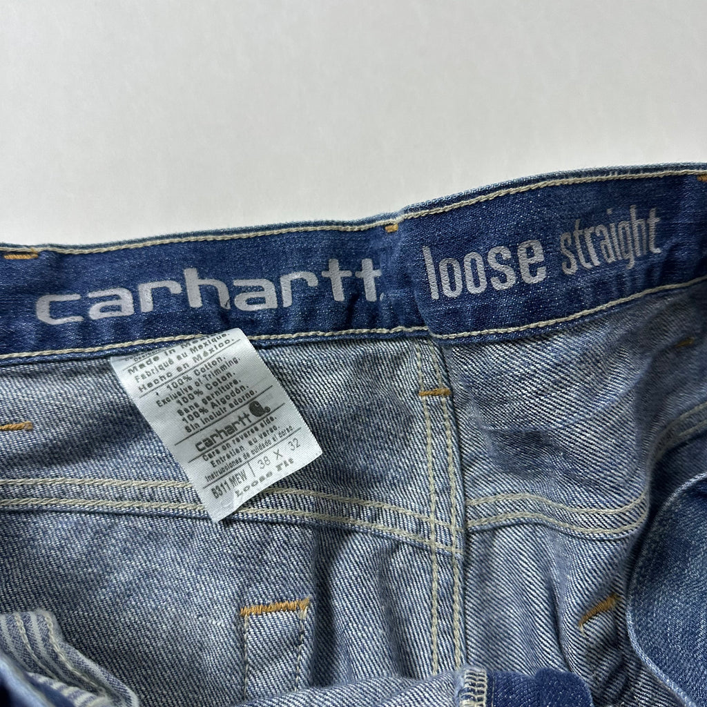 Carhartt Loose Straight Denim Pants (Size 38)