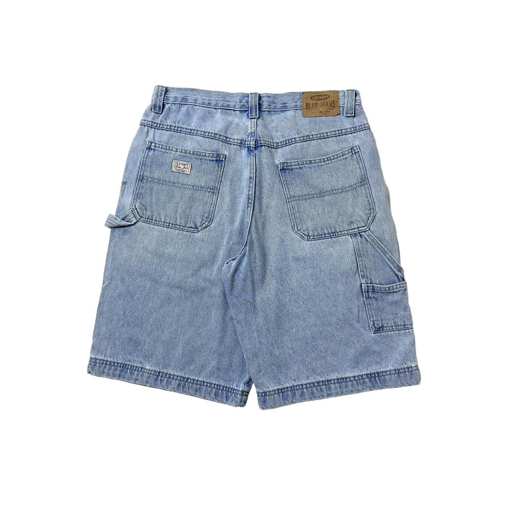 Old Navy Carpenter Jorts Light Washed (Size 34)