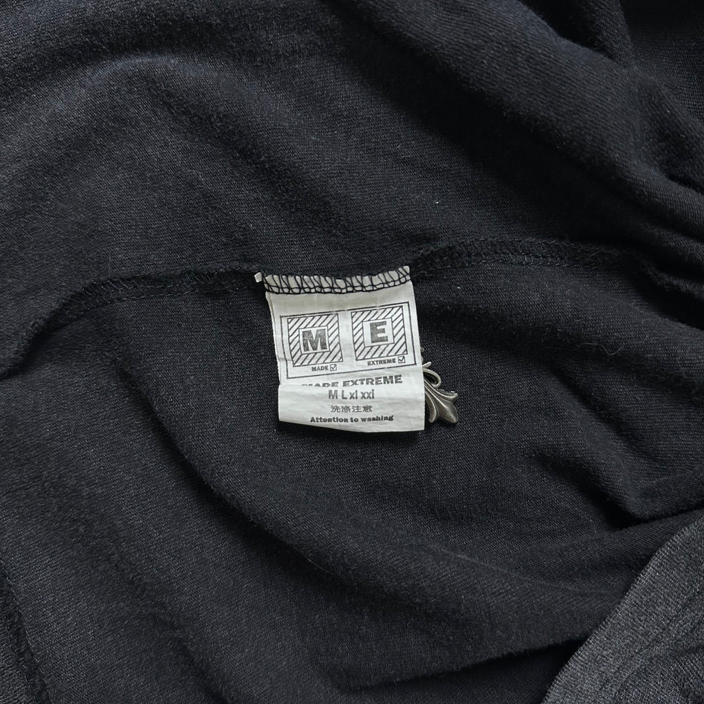 Black Air World T-Shirt in Acid Wash (Size Large)