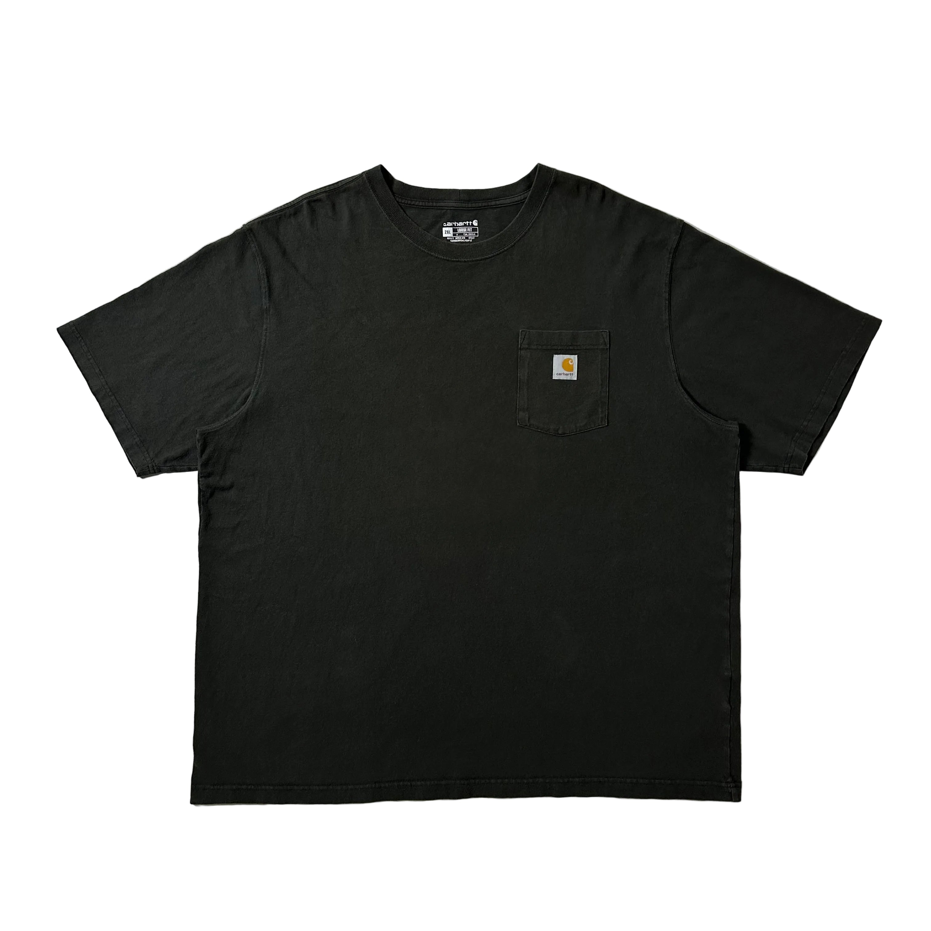 Carhartt K87 Loose Fit Pocket T-shirt in Dark Olive (Size 2XL)