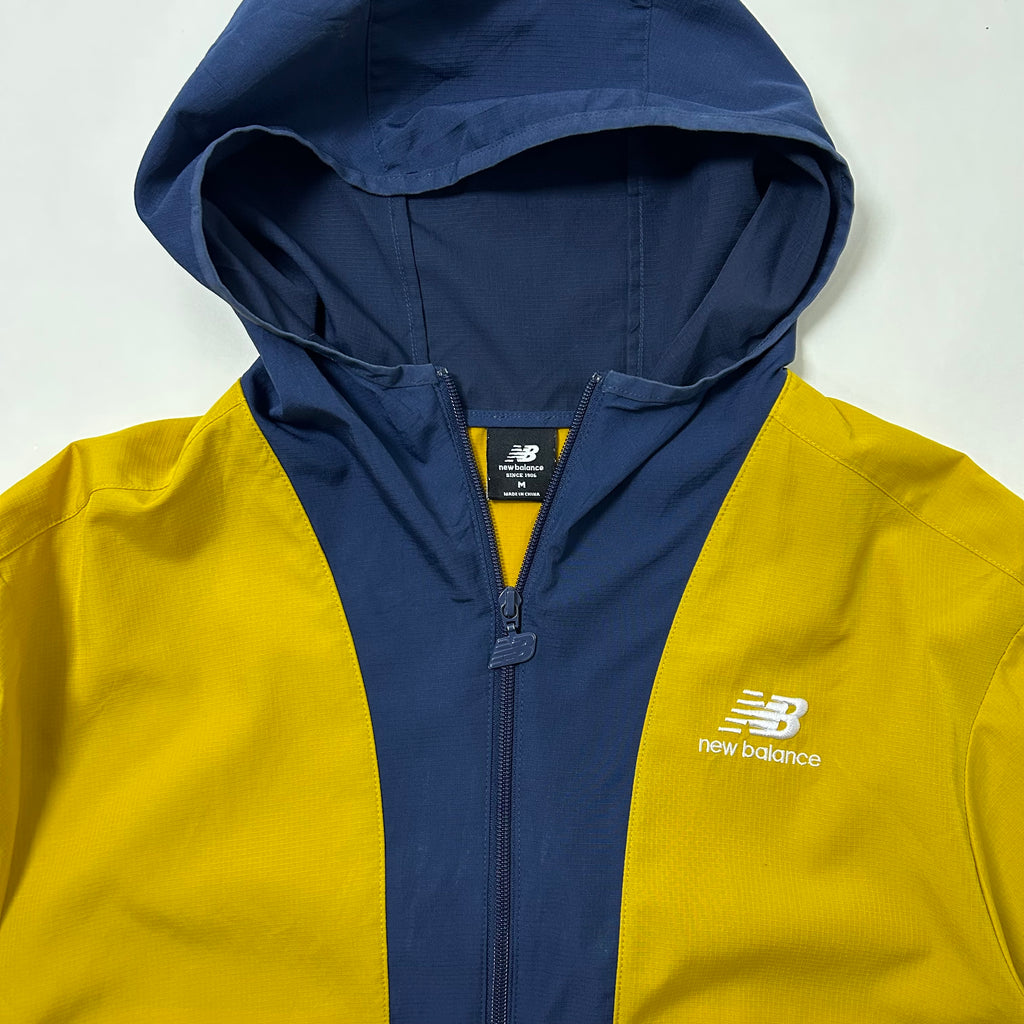 New Balance NB Athletics Full Zip Windbreaker Multicolor Size Medium (Fits Large)