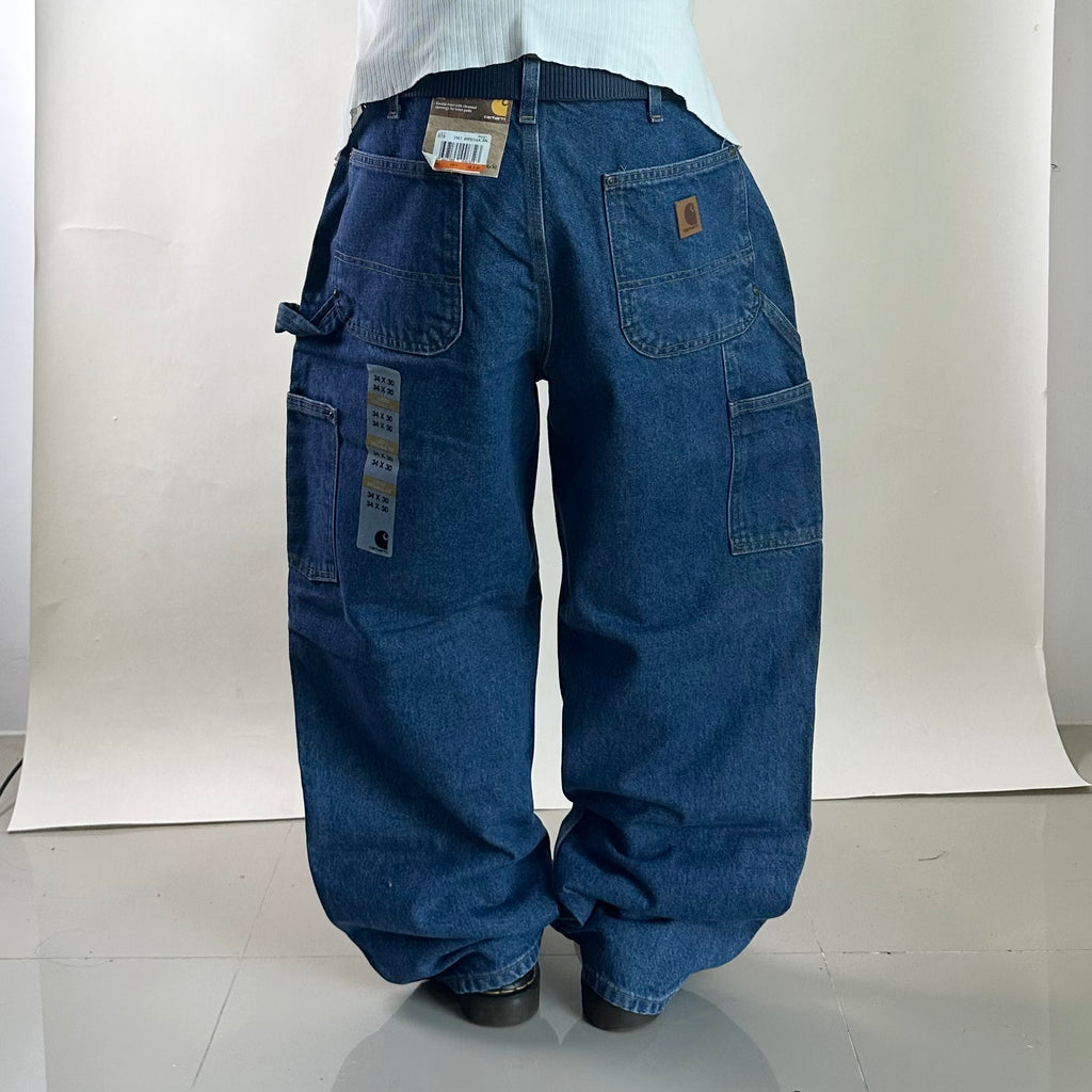 BRAND-NEW Carhartt Double Knee Denim Pants (Size 34)