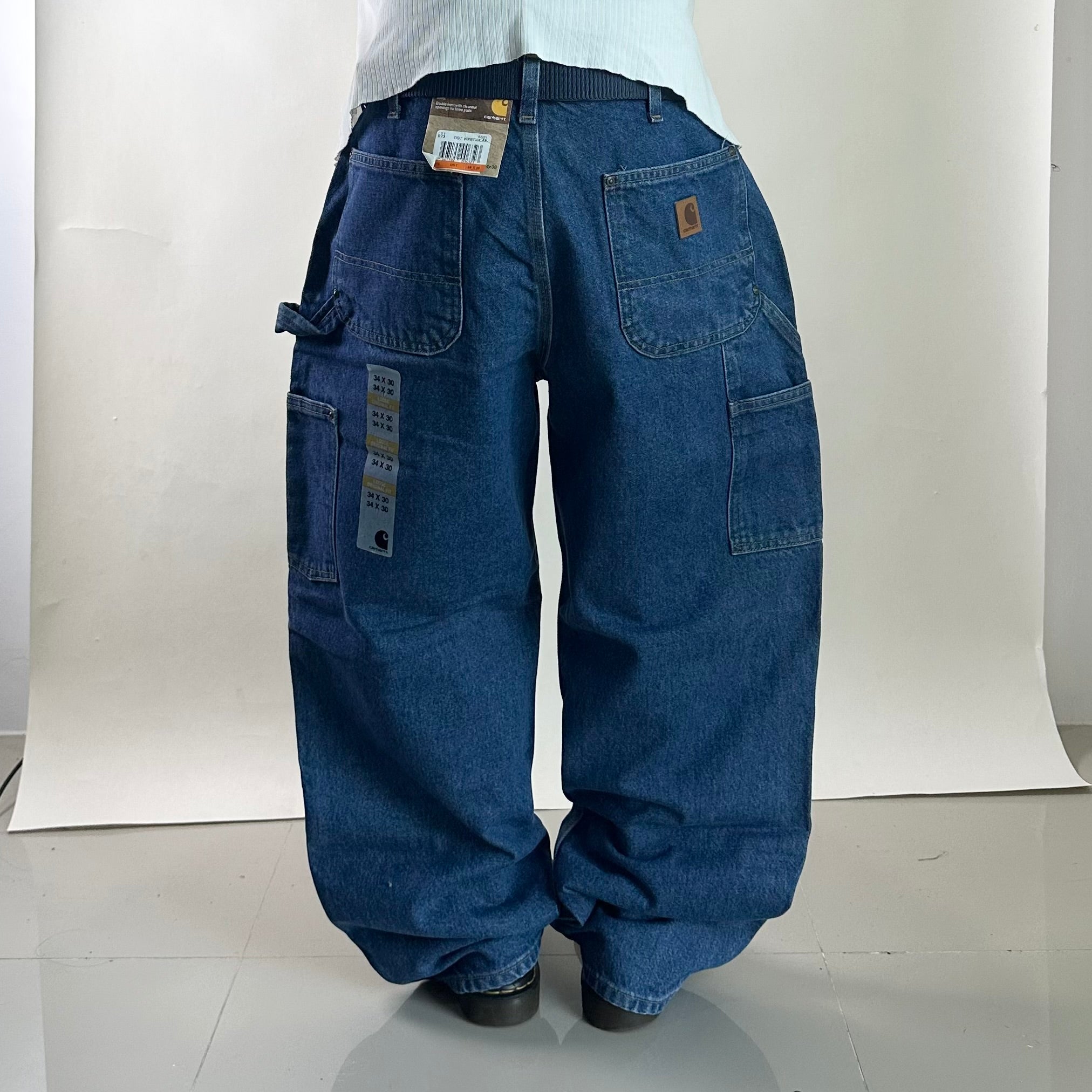 BRAND-NEW Carhartt Double Knee Denim Pants (Size 34)