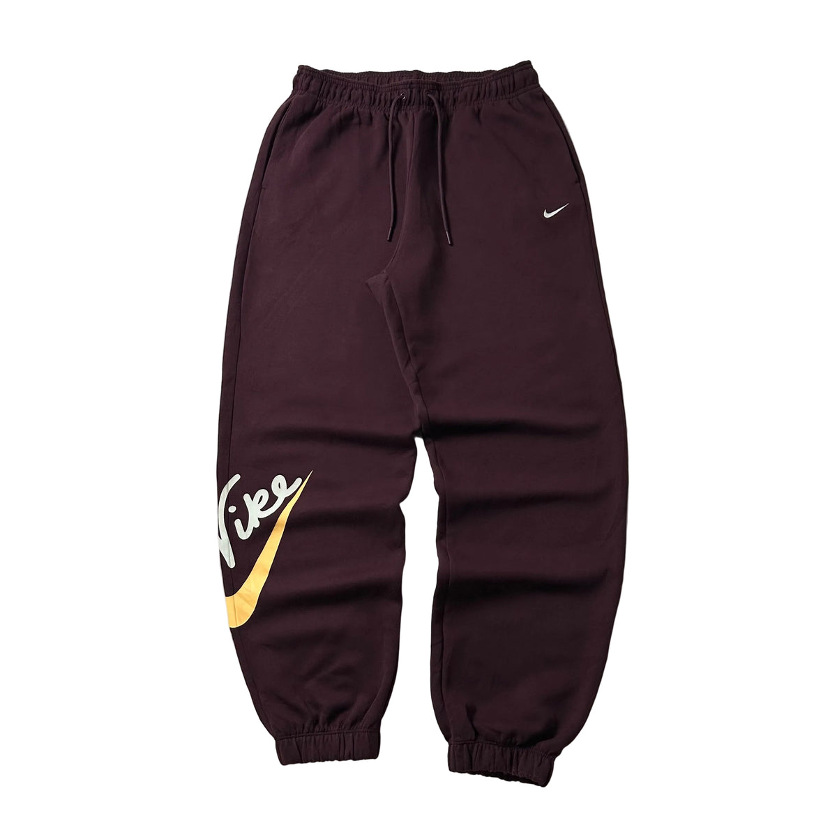 Nike Club Fleece Jogger Pants in Wine Red (Size 28-34)