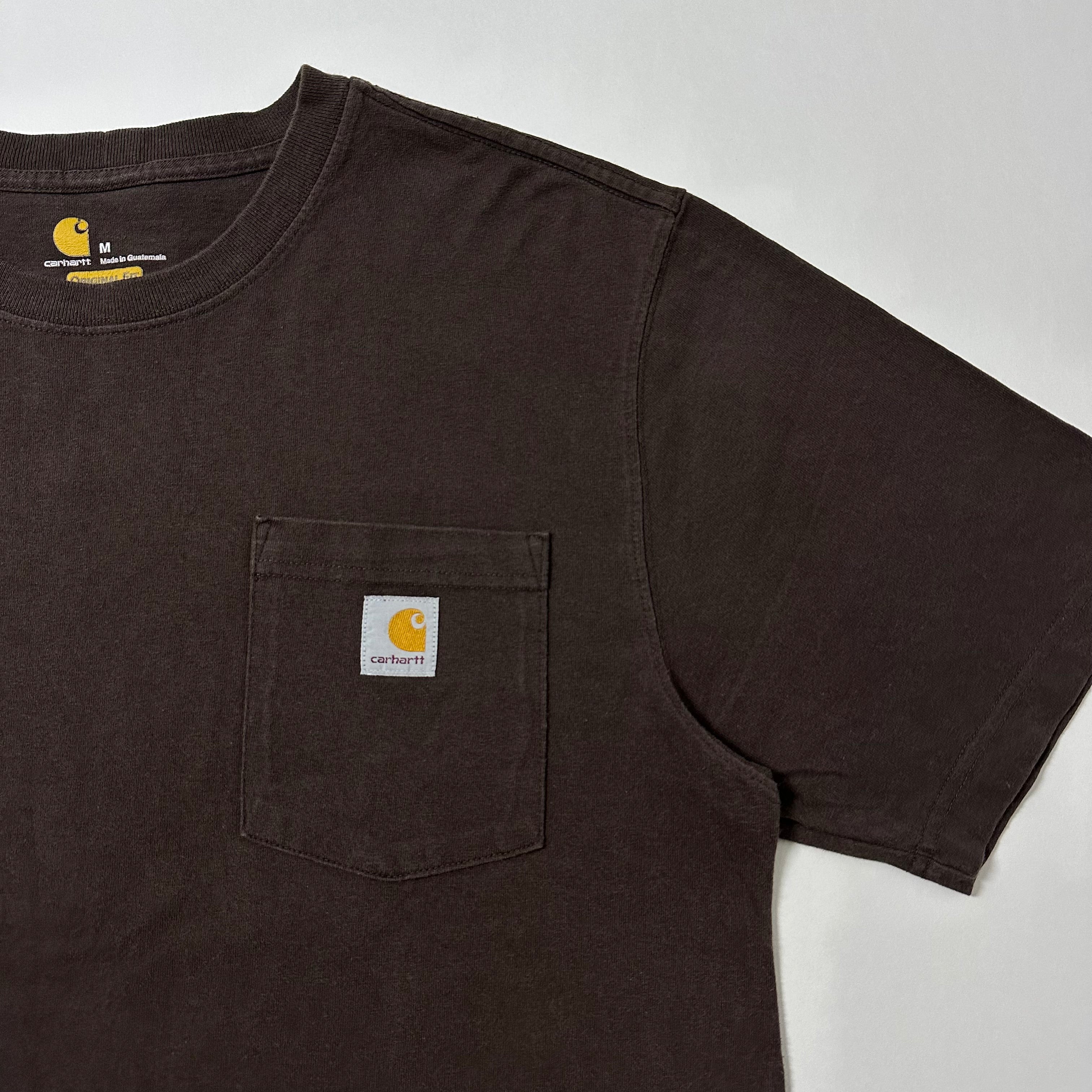 Carhartt K87 Pocket T-shirt Dark Brown (DKB) Medium