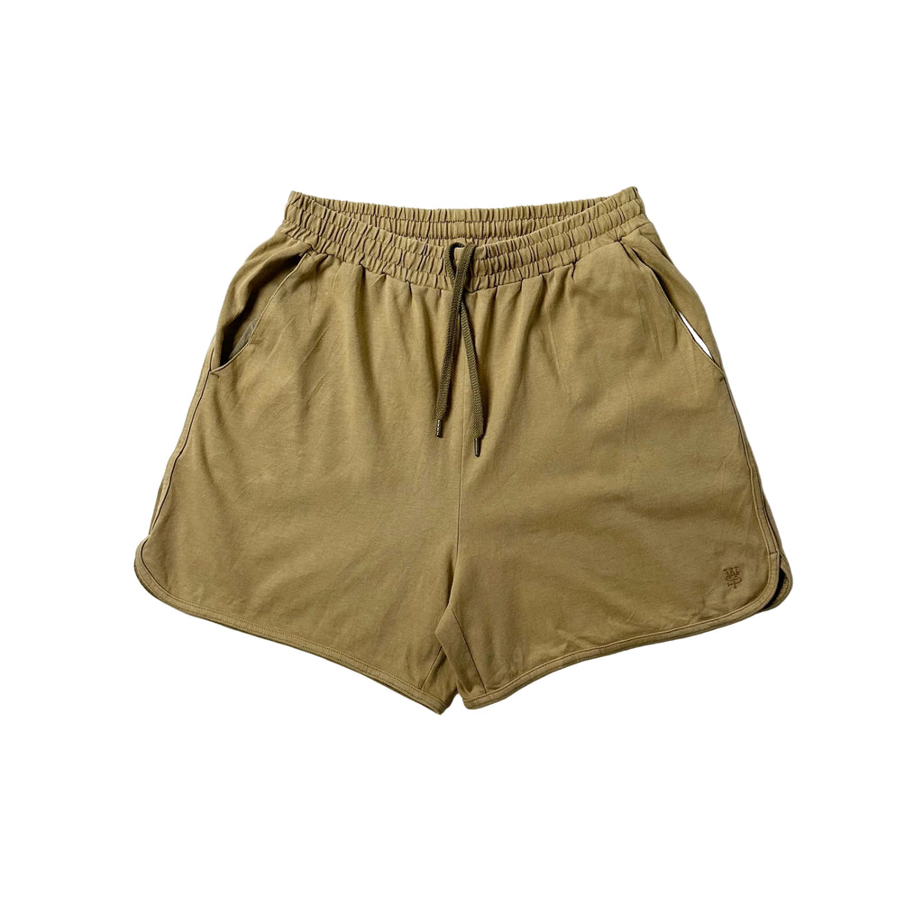 Wassup Cotton Shorts in Brown Size Medium (28-36)